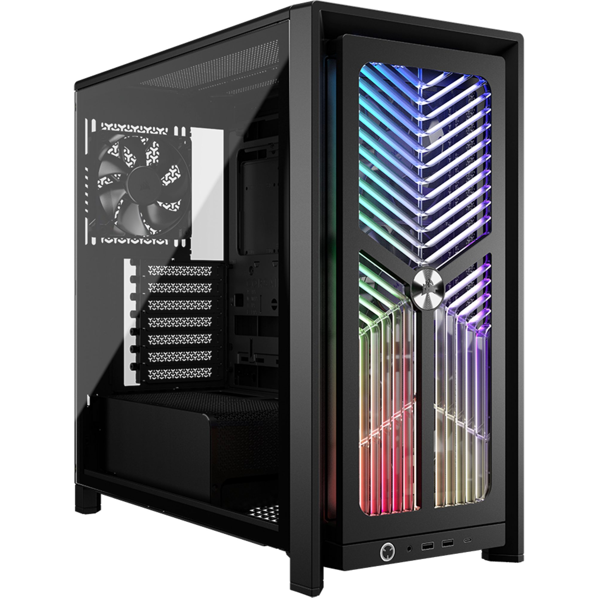 Corsair PC-Gehäuse Corsair FRAME 4000X RS, Tower-Gehäuse, (Tempered Glass)