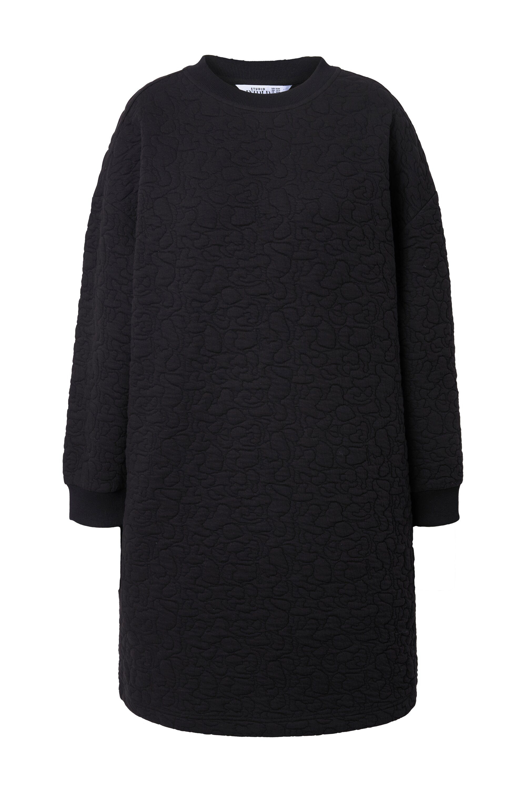 Studio Untold Minikleid Sweat-Minikleid oversized LEO-Stepp günstig online kaufen