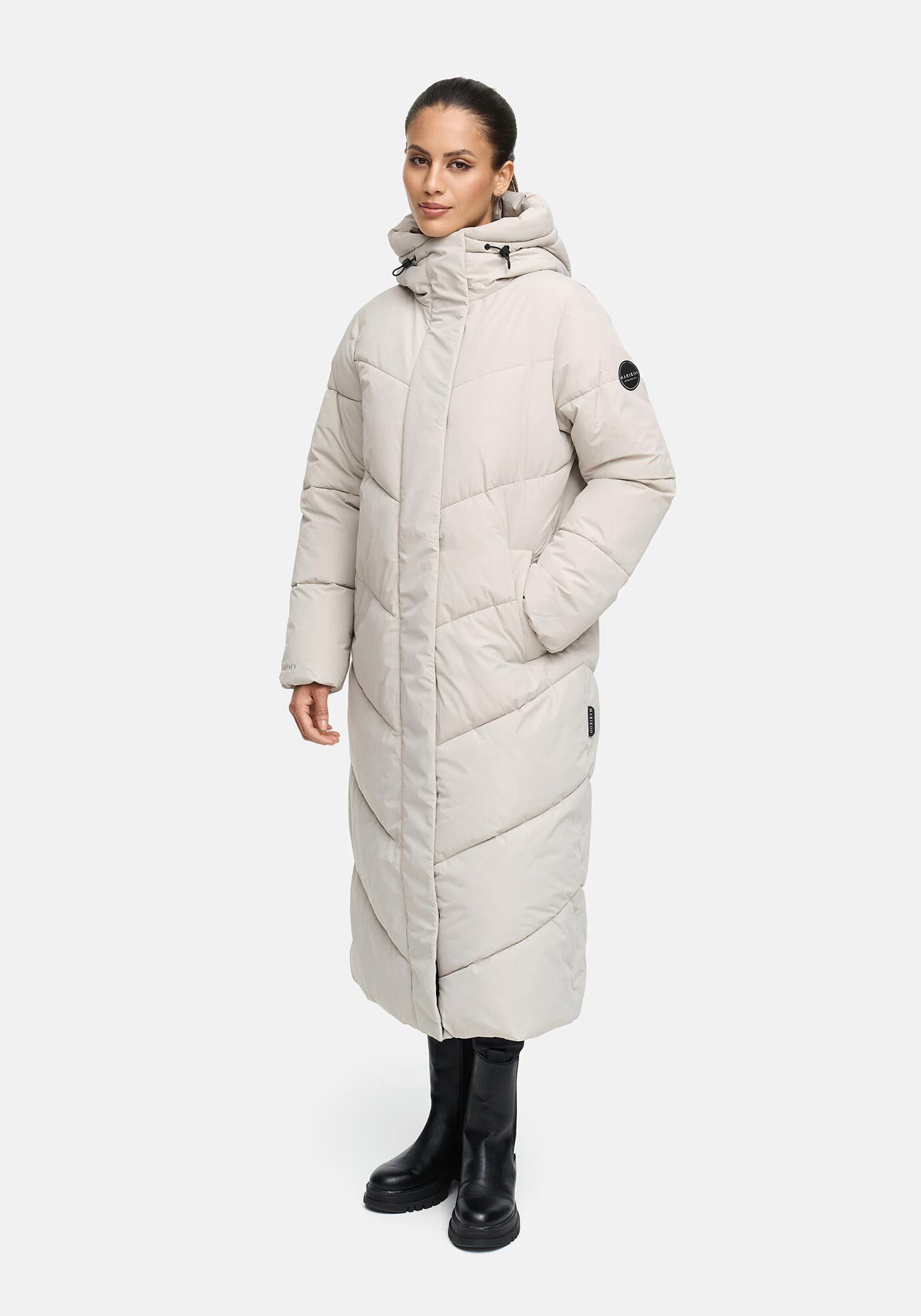 Marikoo Winterjacke Ranja mit fester Kapuze günstig online kaufen