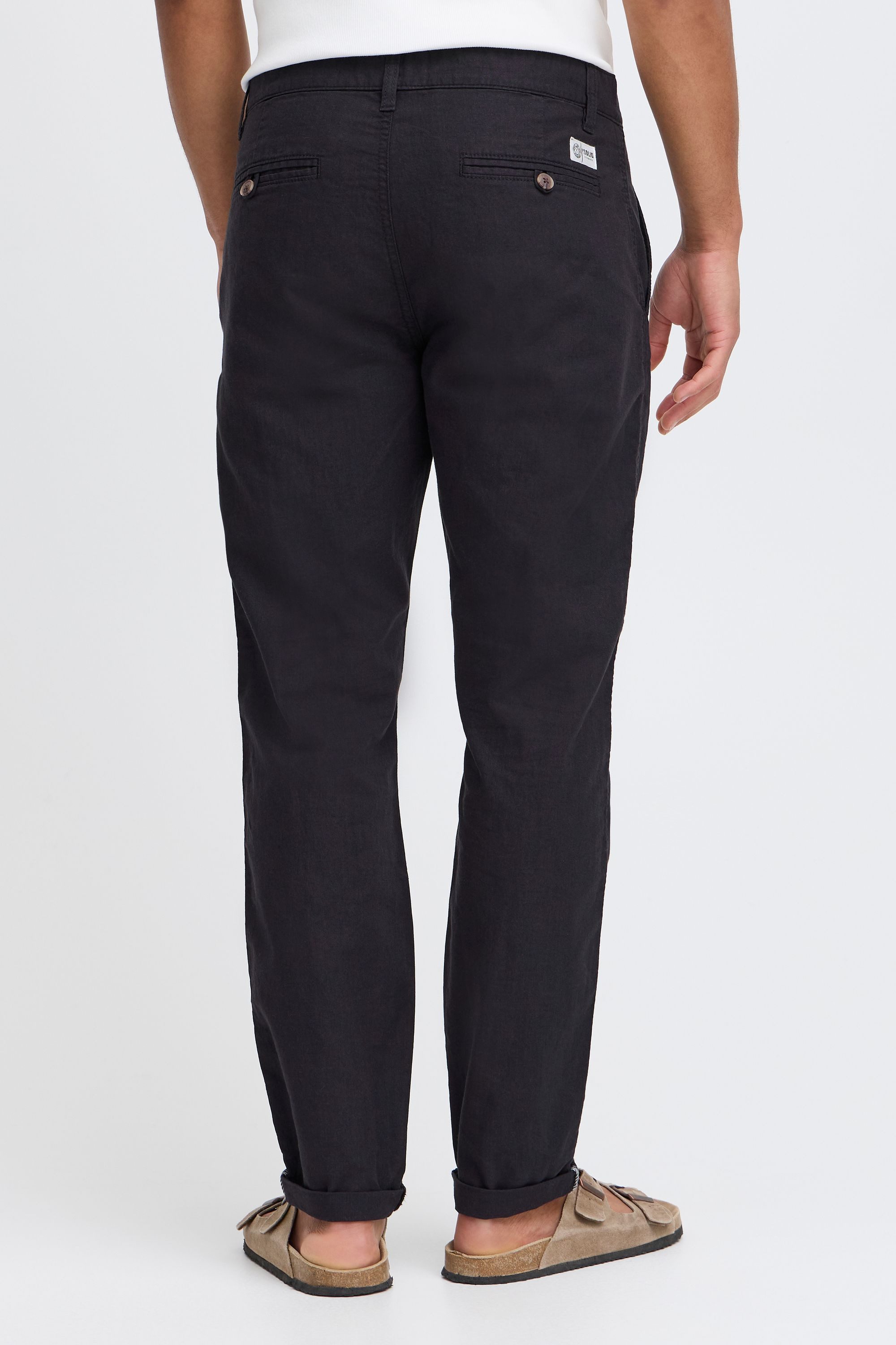 !Solid Leinenhose SDLoran Lange Hose aus Leinen