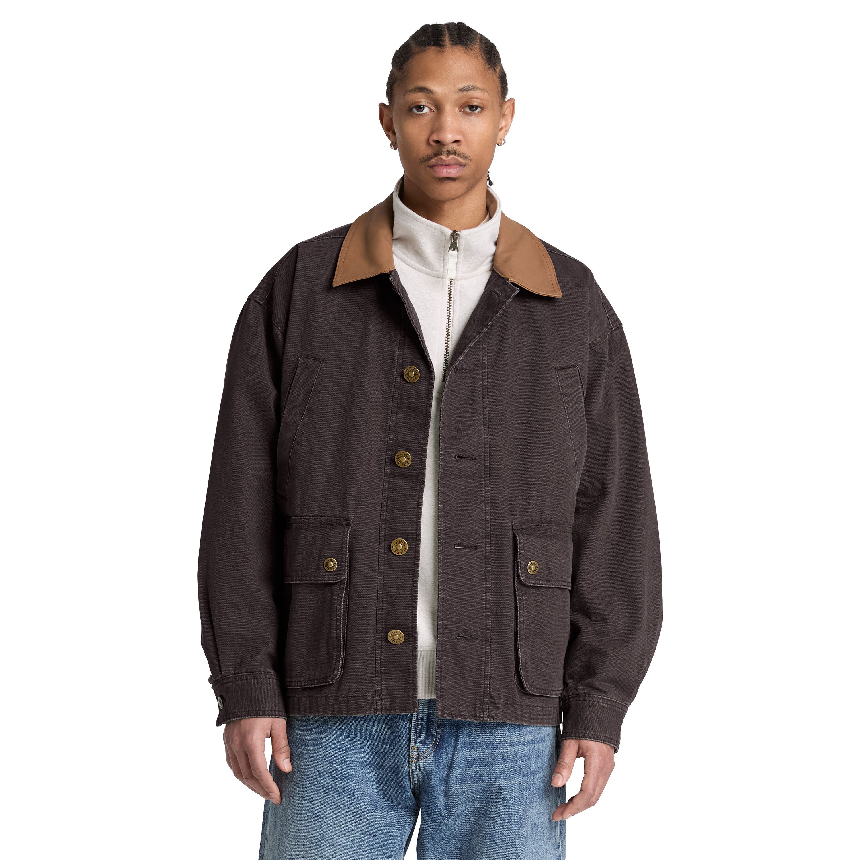 Timberland Fieldjacket WENHAM - Field Coat Jacket Field-Coat-Schnitt, aus Baumwolle, auch in großen Größen