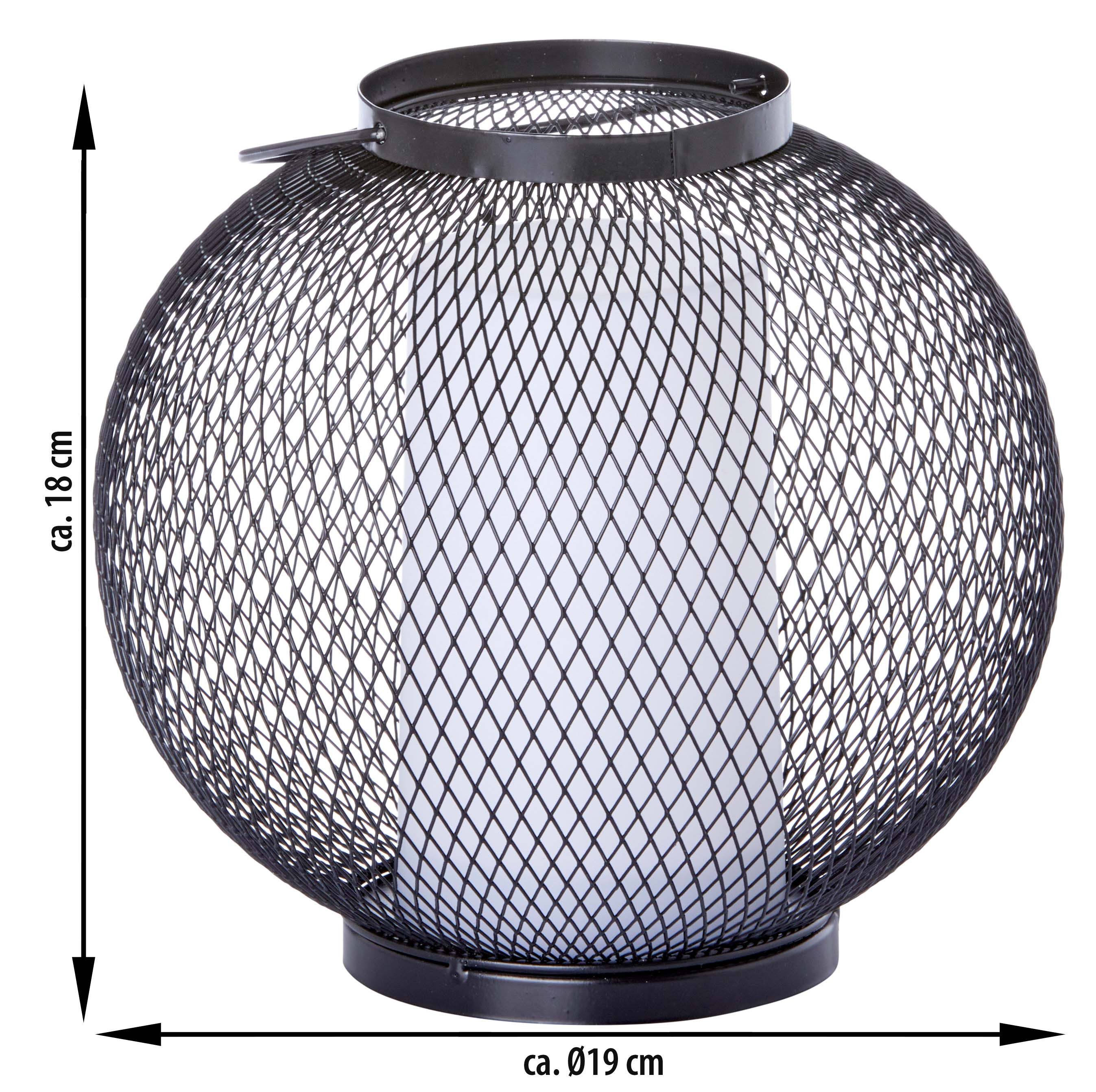 Northpoint LED Laterne aus Metall mit Timer & Flackereffekt für drinnen & d günstig online kaufen