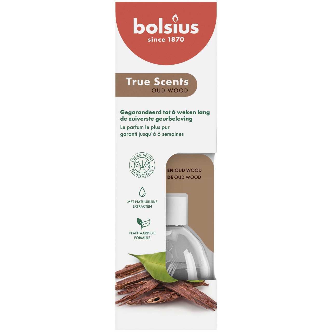 Bolsius Raumduft Bolsius Raumduft 60 ml True Scents Oud Wood
