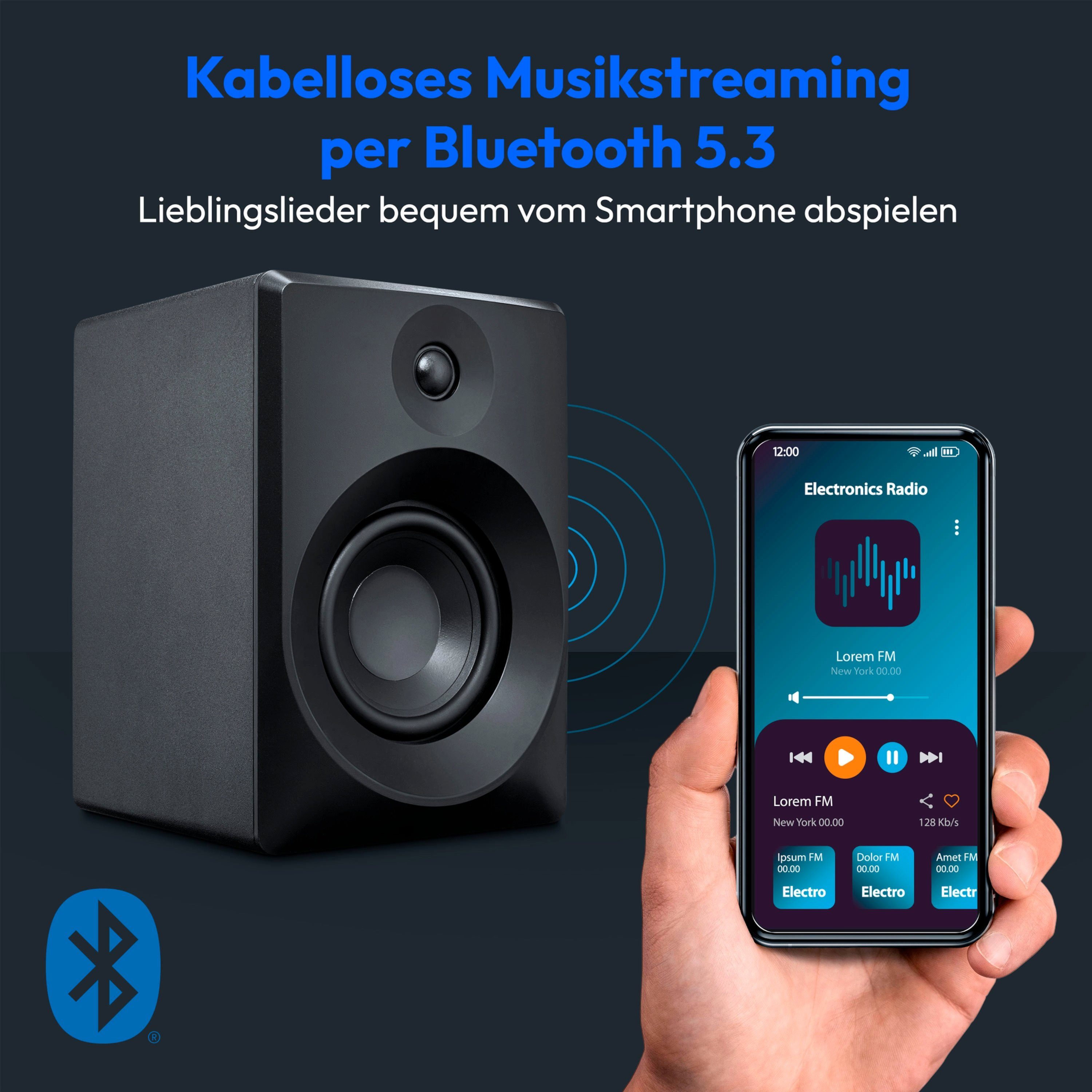 Medion® Bluetooth-Lautsprecher W, (50 MD44925)