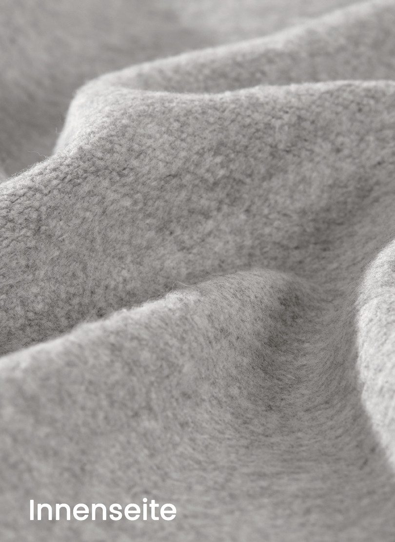 Trigema Sweatshirt TRIGEMA Sweatshirt mit angerauter Innenseite