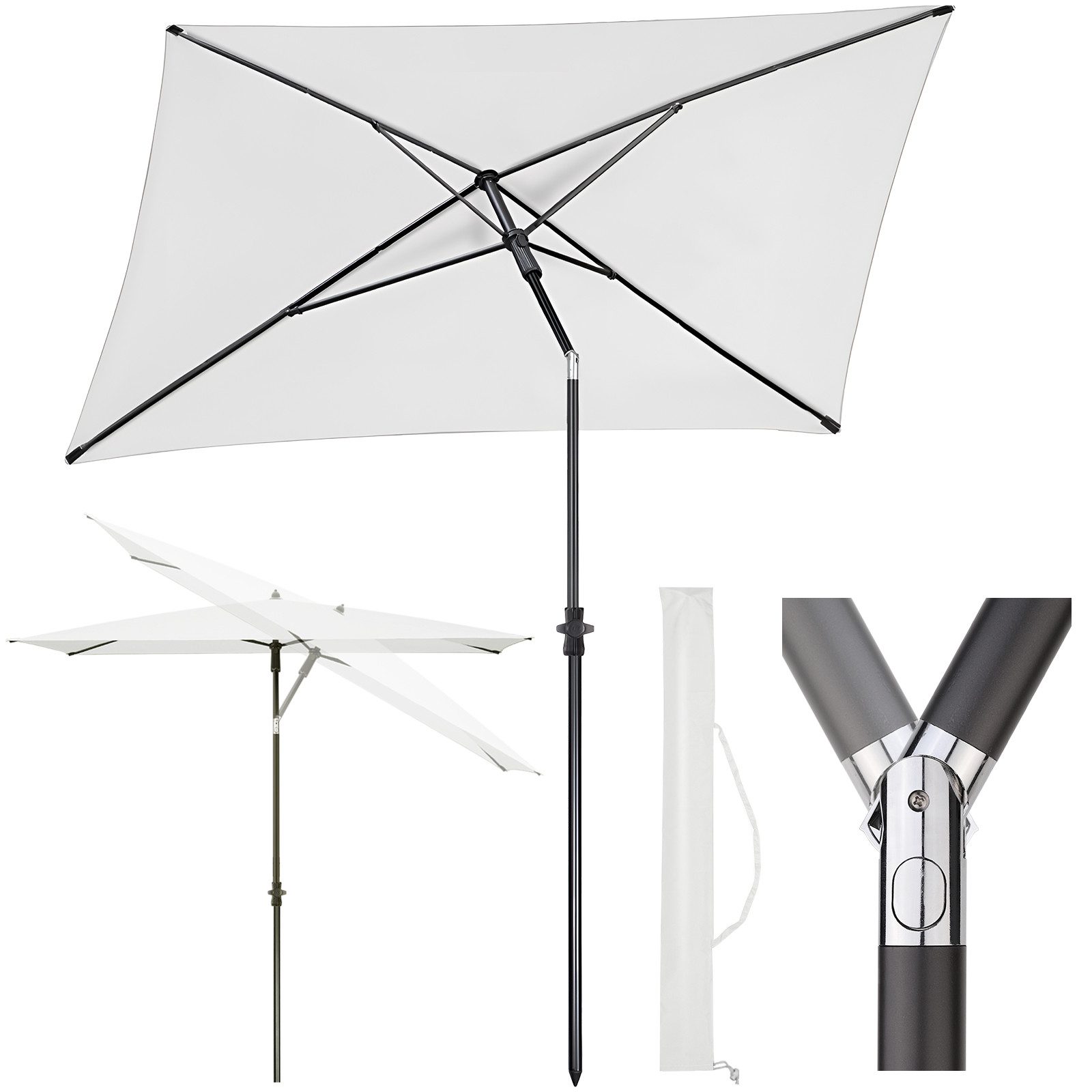 Sekey Sonnenschirm 210 x 140 cm günstig online kaufen