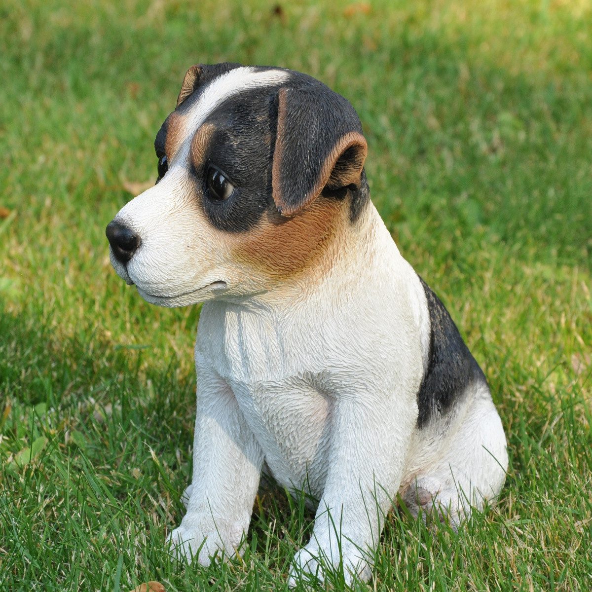 dazikemo Gartenfigur Dekofigur Gartenfigur Jack Russel günstig online kaufen