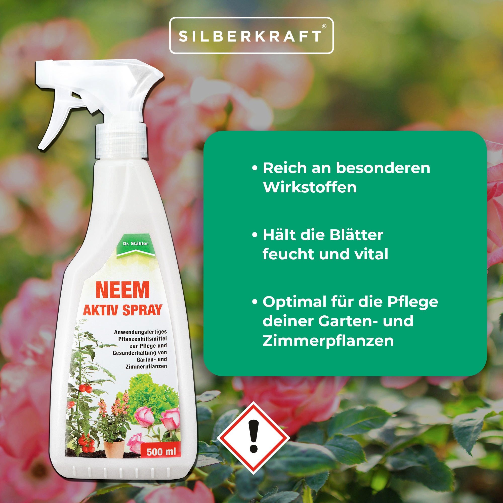 Silberkraft Pflanzenstärkungsmittel Neem Aktiv Spray - günstig online kaufen