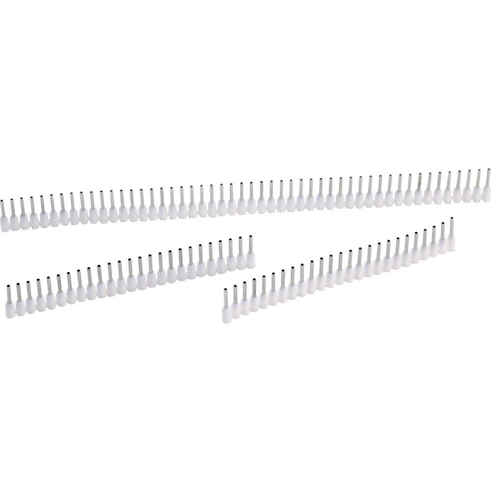 Aderendhülsen Jokari T60150 Aderendhülse 0.5 mm² Weiß 500 St.