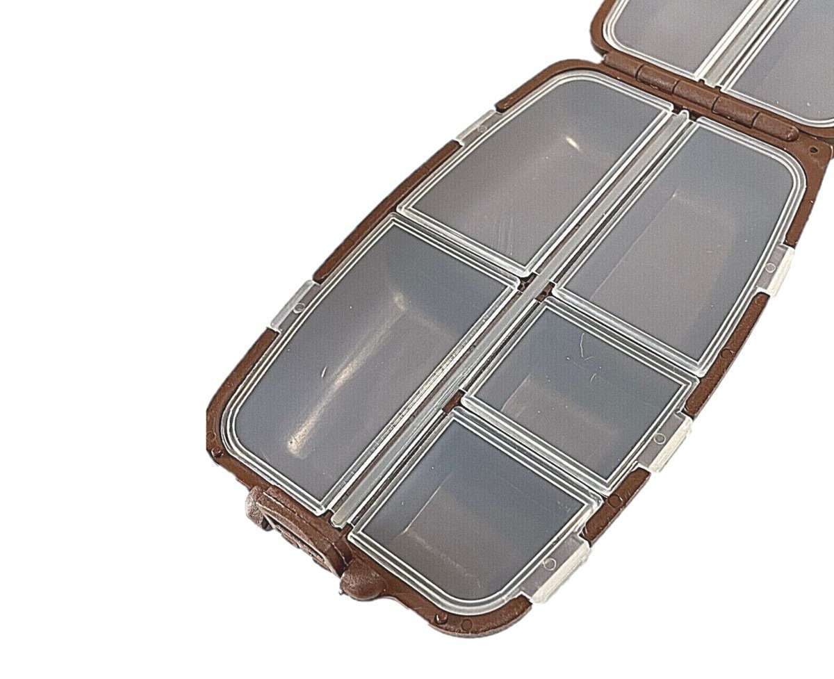 Scharniere festsitzende Deckel stabile -L Angelkoffer Anplast Kleinteilebox Twister Tacklebox, Tackle Box Zubehörbox und Original Grün