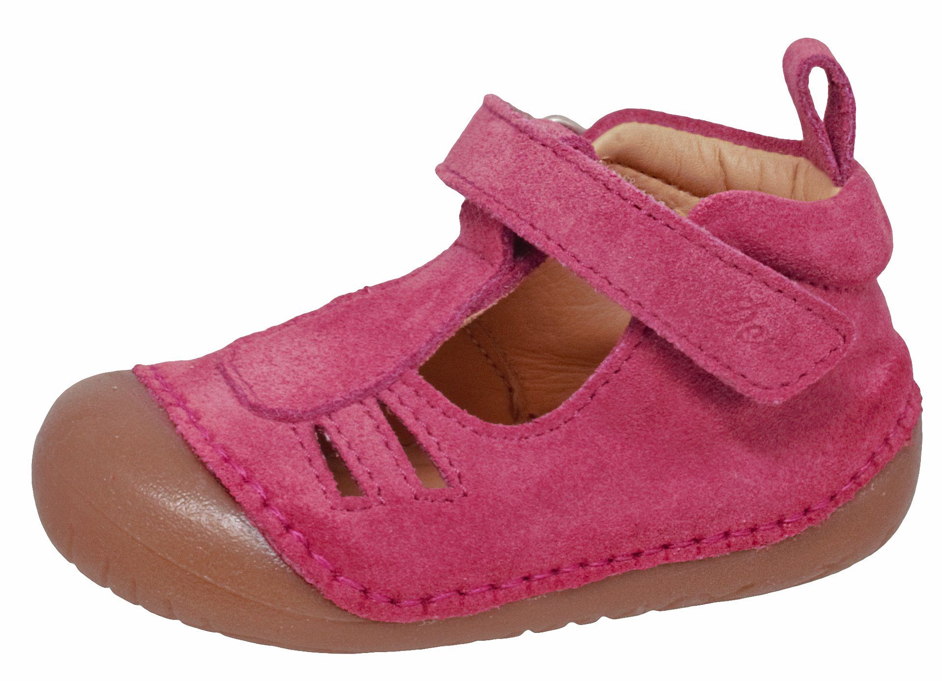 334 Baby Ocra Schuhe Ocra Krabbelschuh Lauflernschuhe Klett Mädchen Pink Leder