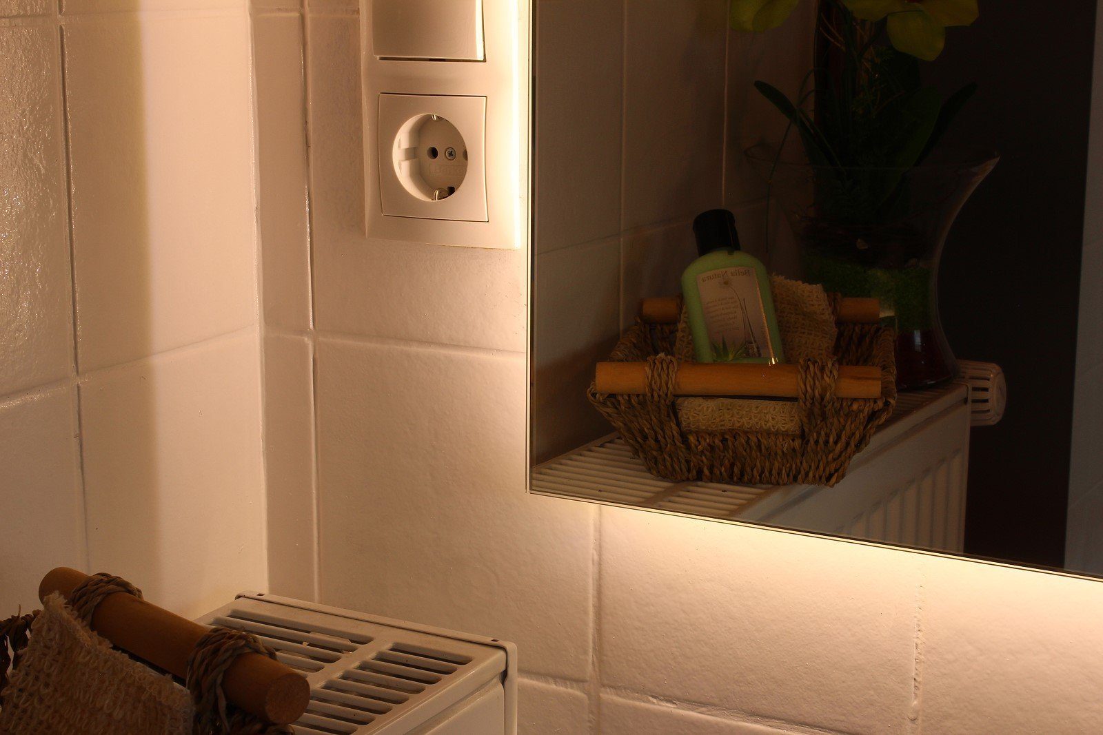 Spiegel Beleuchtung Led in Nova 5mm MySpiegel.de mit Hinterleuchteter Badspiegel Badspiegel