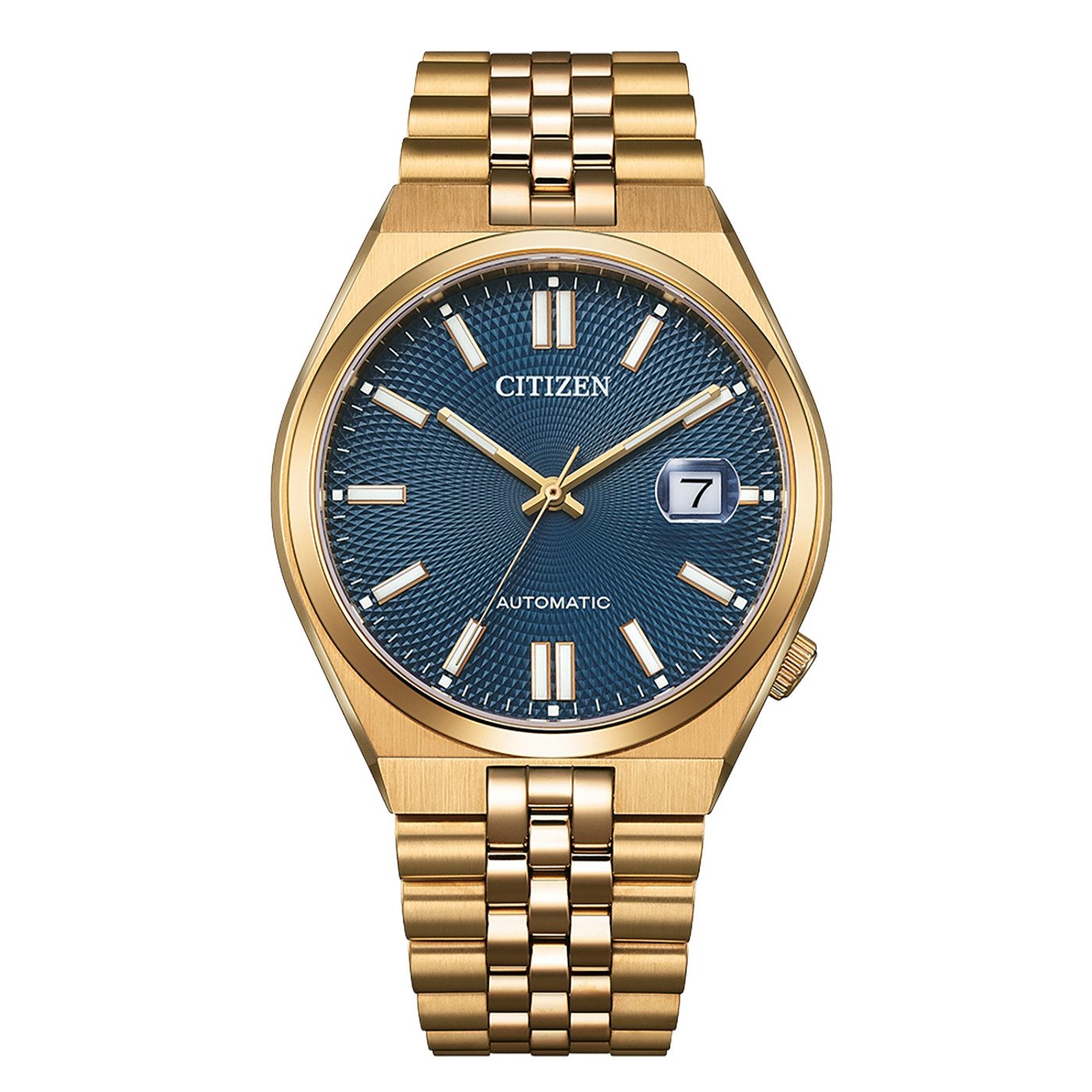 Citizen Automatikuhr TSUYOSA 60 H NK0023-57L, Armbanduhr, Damenuhr, Herrenuhr, Mechanische Uhr, Edelstahlarmband