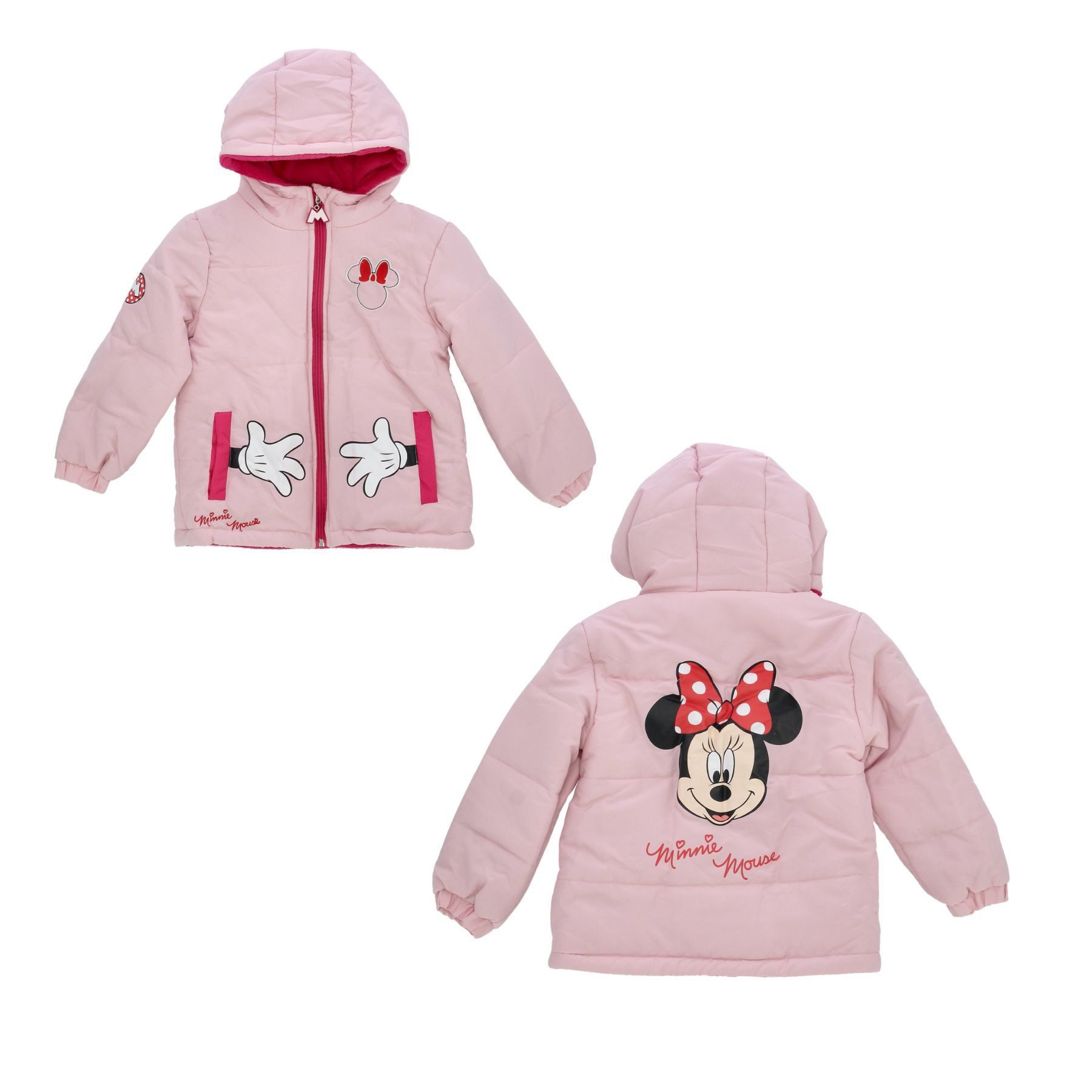 Disney Minnie Mouse Winterjacke Winterjacke Jacke Robuste und warme Outdoor-Bekleidung für Kinder