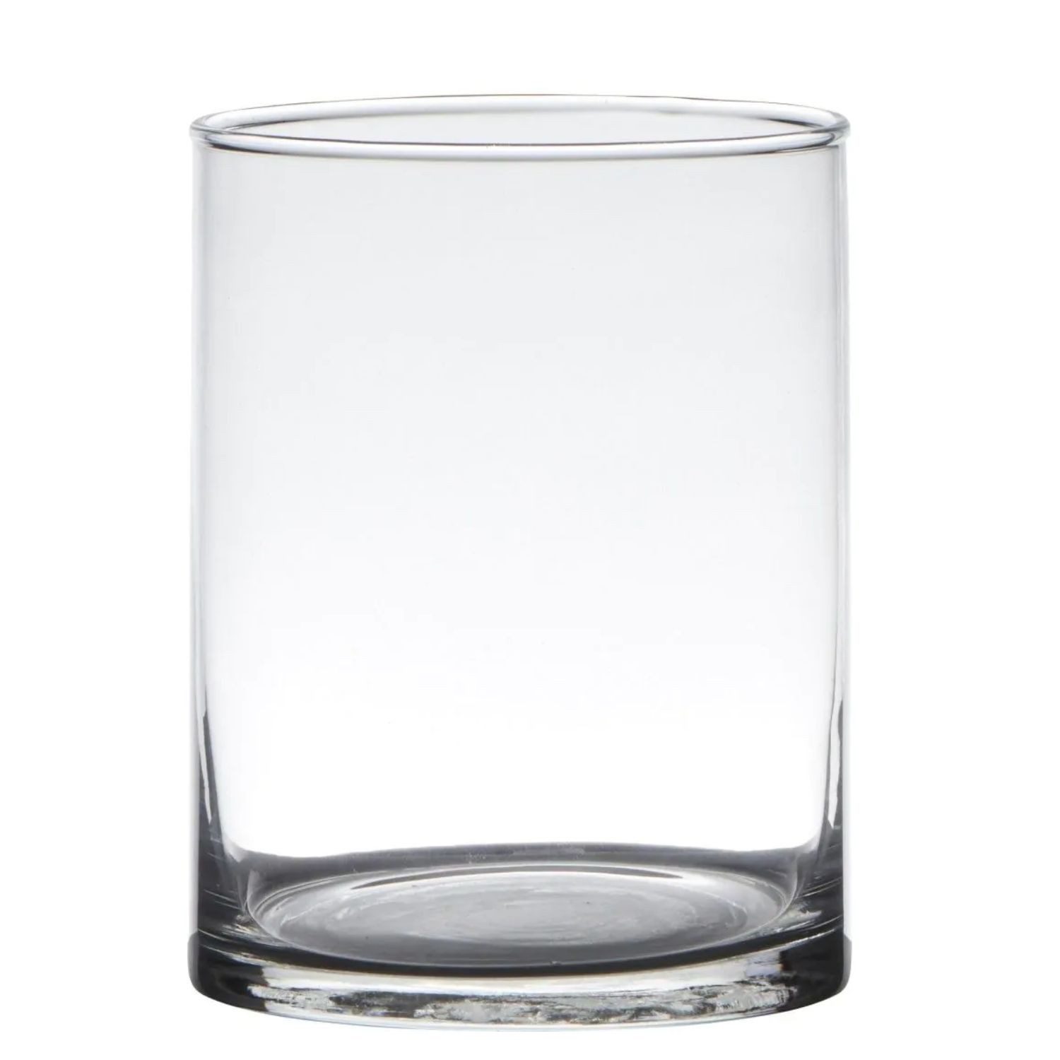 Hakbijl Glass Dekovase ZYLINDER, Farbe: Transparent, Höhe: 20cm