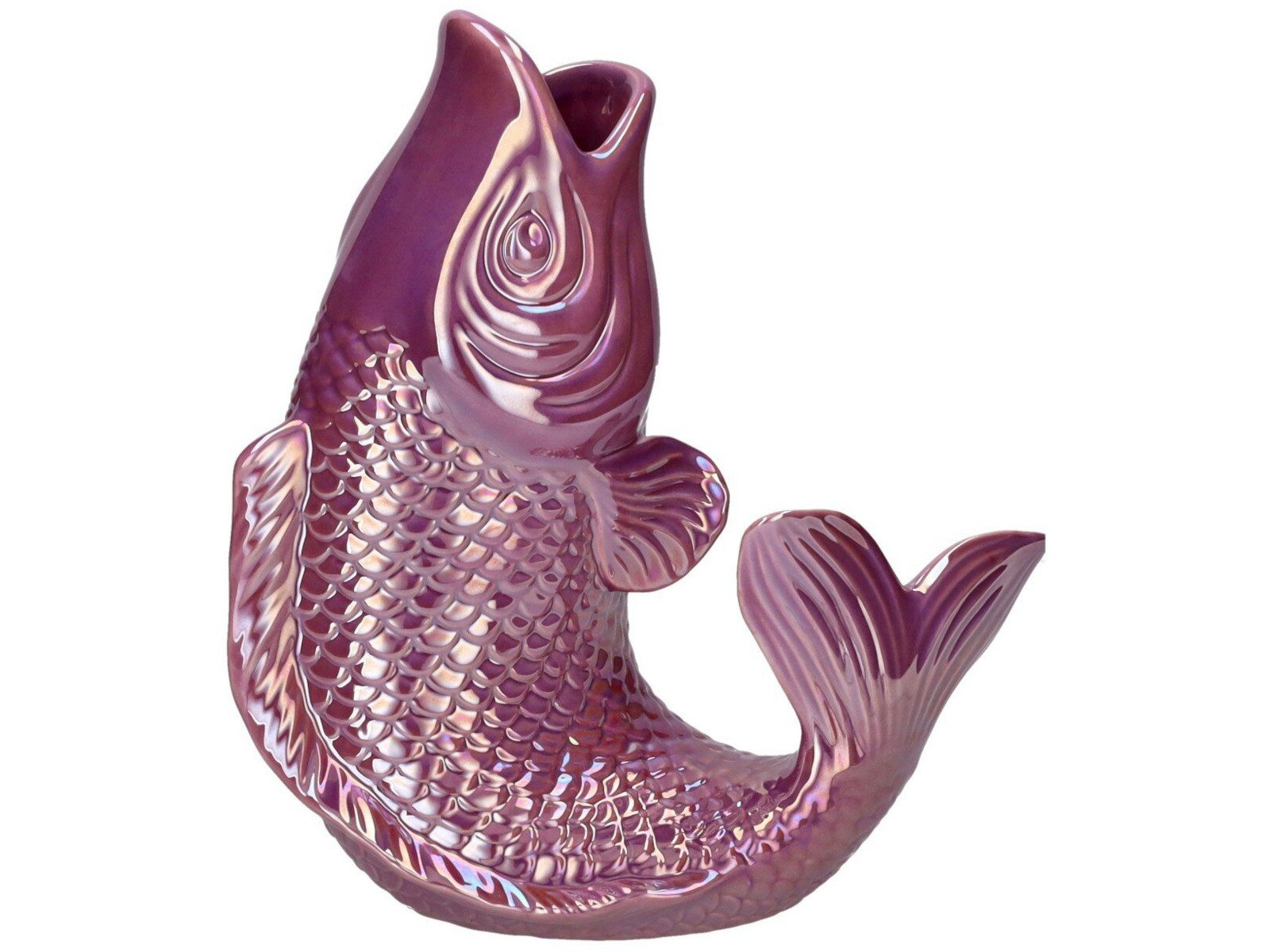 Giftcompany Dekovase Mamsell Koi Fisch Vase S rainbow violet 25cm (Vasen)