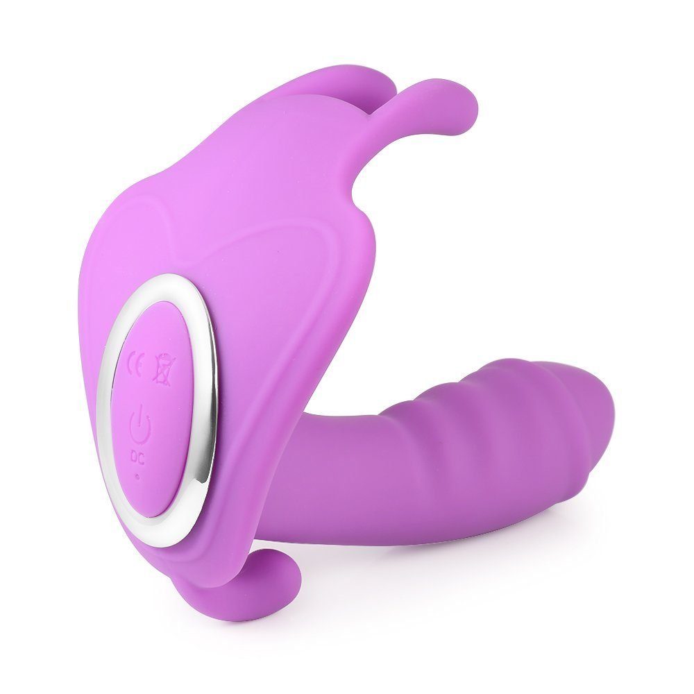 Butterfly Vibrator Sex LOVONLIVE Sie Klitoris G-punkt Modi Dildo Tragbar Paare, für mit für Butterfly-Vibrator Spielzeug 10 Fernbedienung Vibratoren Sexspielzeug