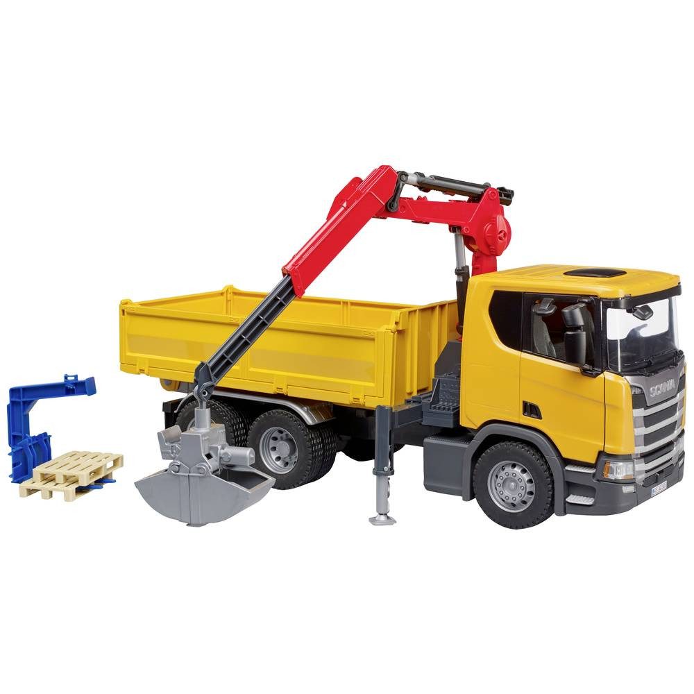 Bruder® Spielzeug-Landmaschine Scania Super 560R Baustellen- LKW Kran 03551 günstig online kaufen