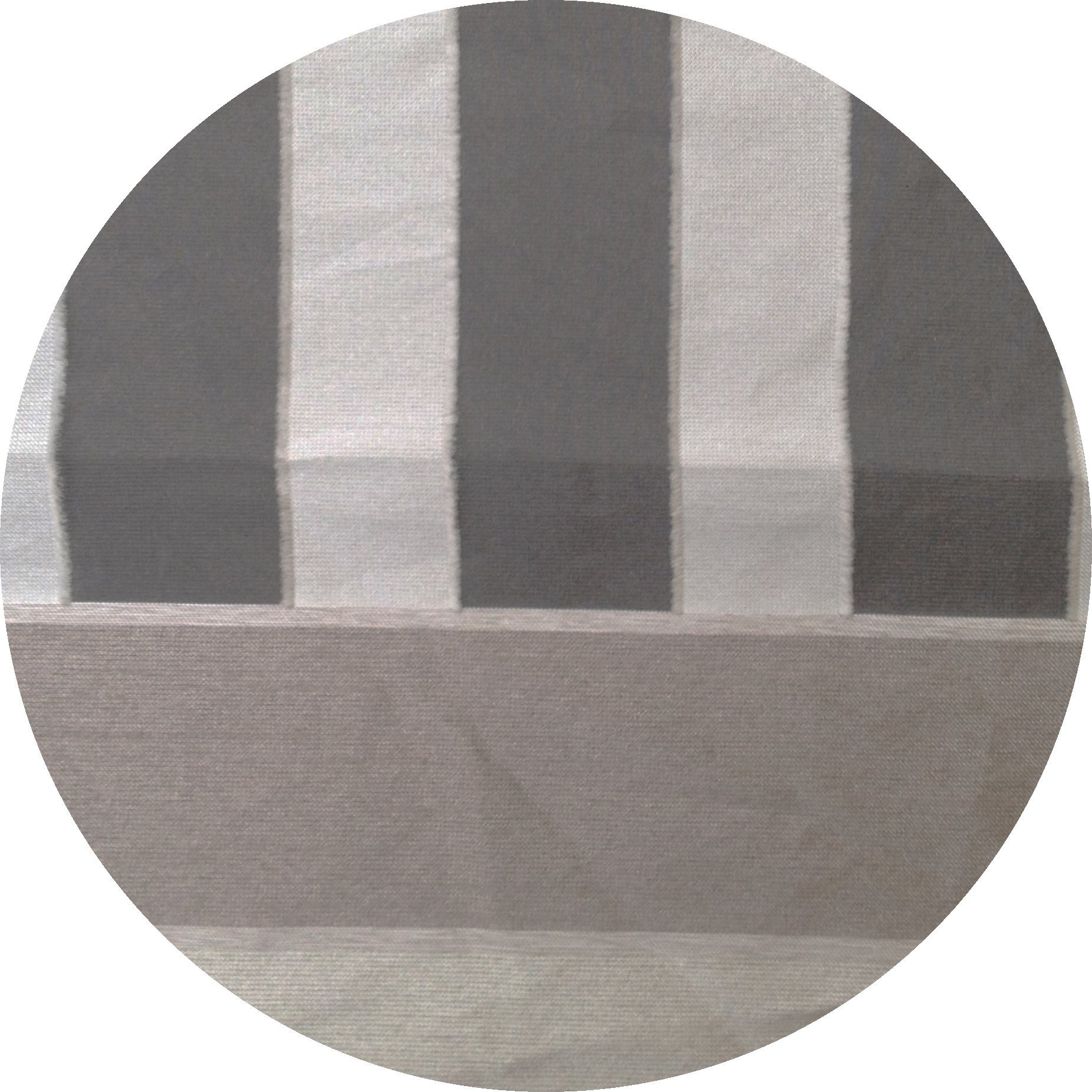 EXPERIENCE Scheibengardine Scheibengardine Ösengardine Bistrogardine Küchengardine 2221 Natur Grau Beige 50x140 cm (1 St), Ösen, halbtransparent, Scherli, Organza, mit 12 Ösen