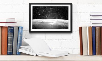 WandbilderXXL Kunstdruck Earth Planet, Weltall, Wandbild, in 4 Größen erhältlich