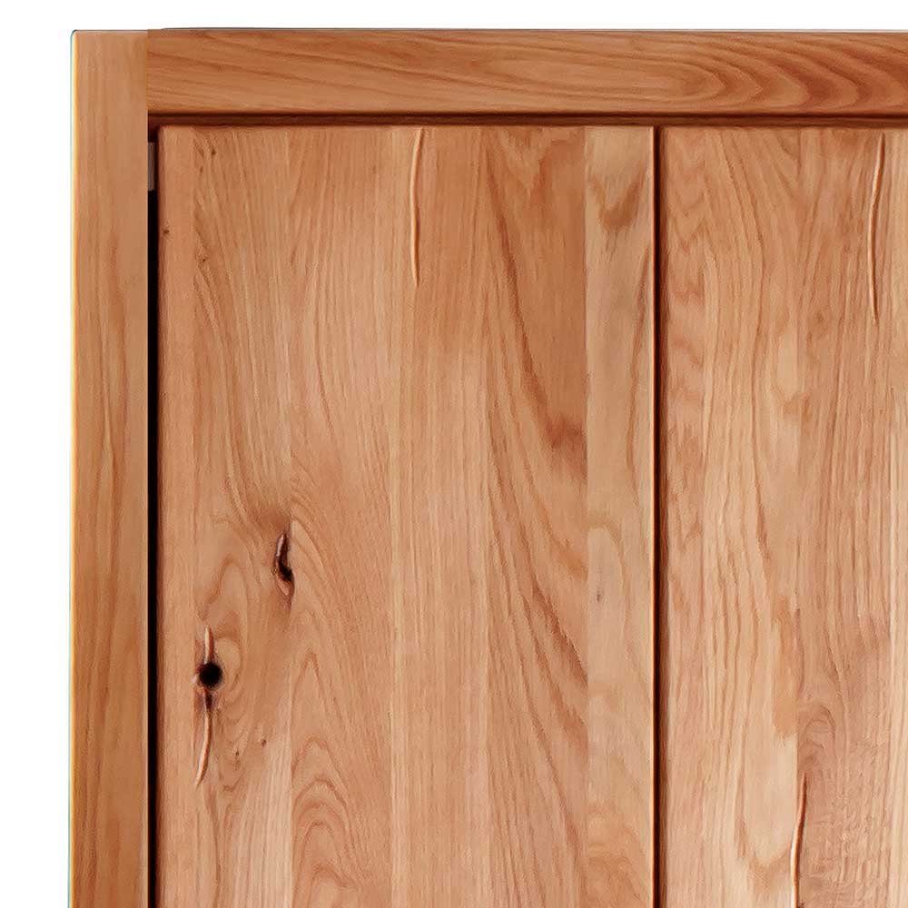 Pharao24 Kleiderschrank Zimarena aus Massivholz
