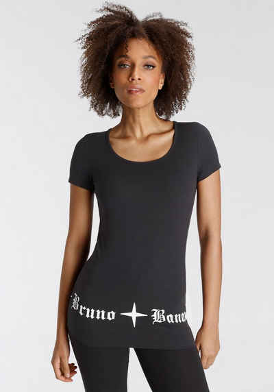 Bruno Banani T-Shirt Druck an der Hüfte NEUE KOLLEKTION