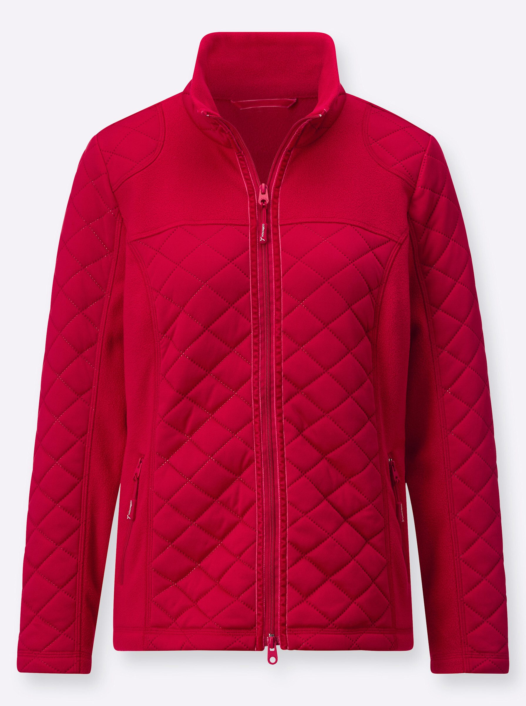 Fleecejacke Fleece-Jacke Langarm