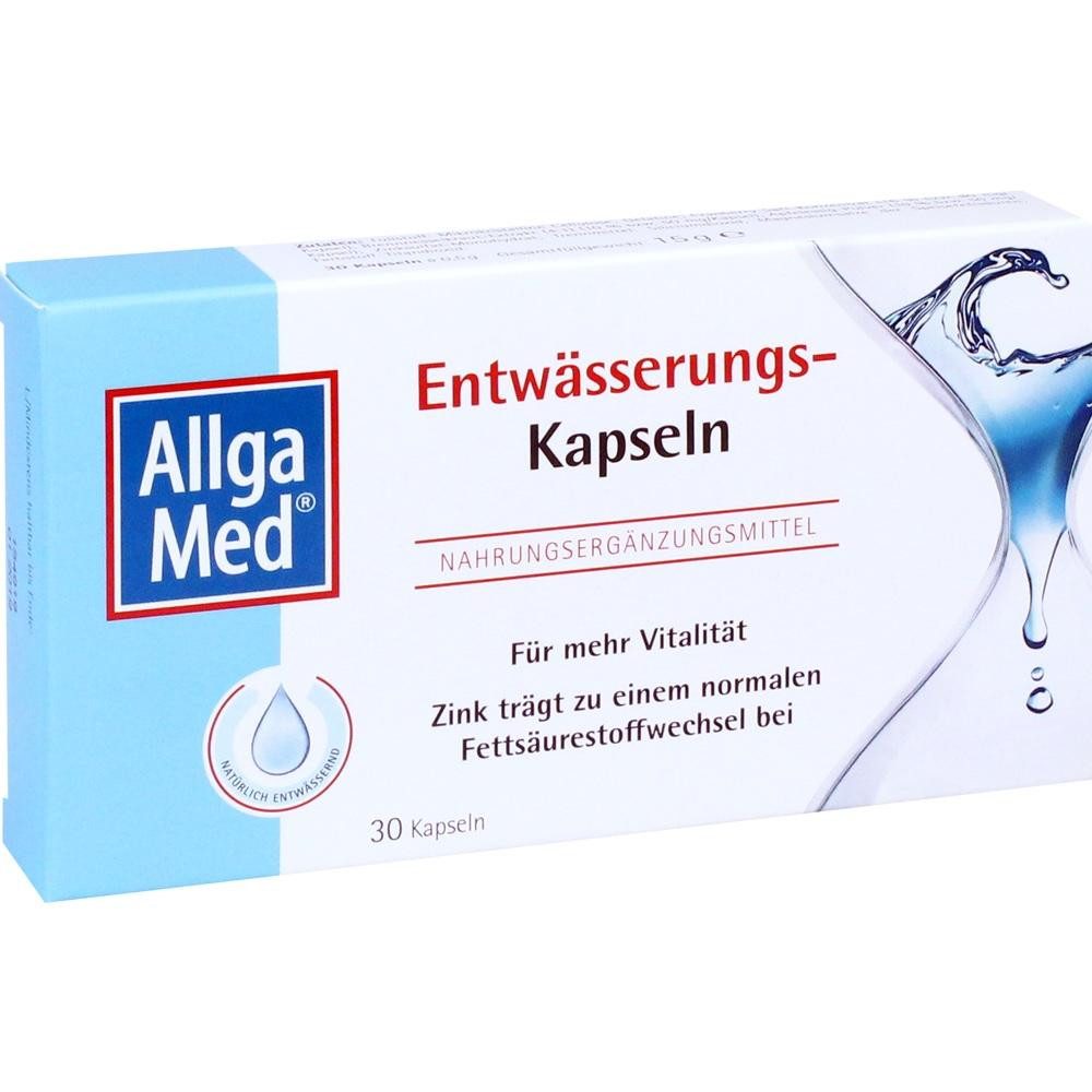Dr. Theiss Naturwaren ALLGA MED Entwässerungs-Kapseln Kapseln, 30 St.