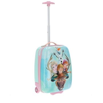 Disney Kinderkoffer Disney Die Eiskönigin 3 tlg Set Trolley Basecap Sonnenbrille, 2 Rollen