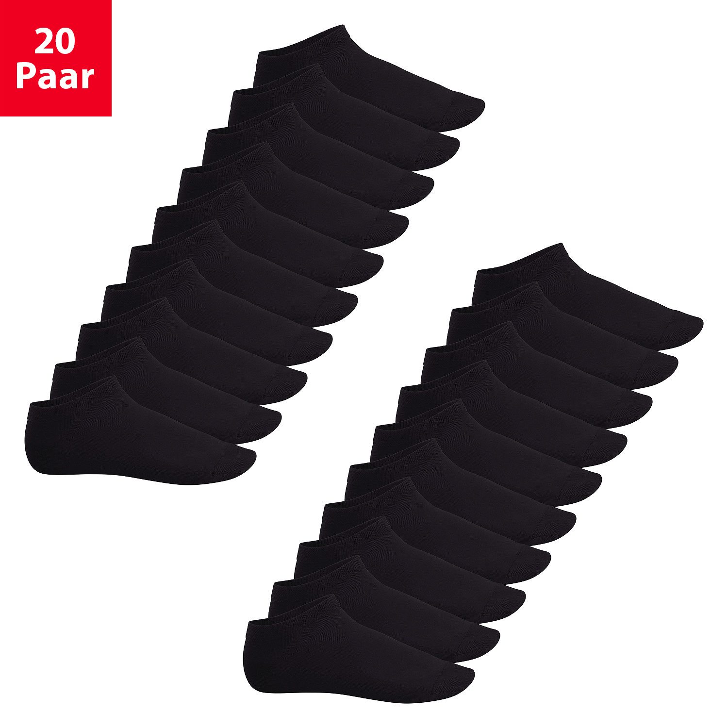 Schwarz (20 Paar)
