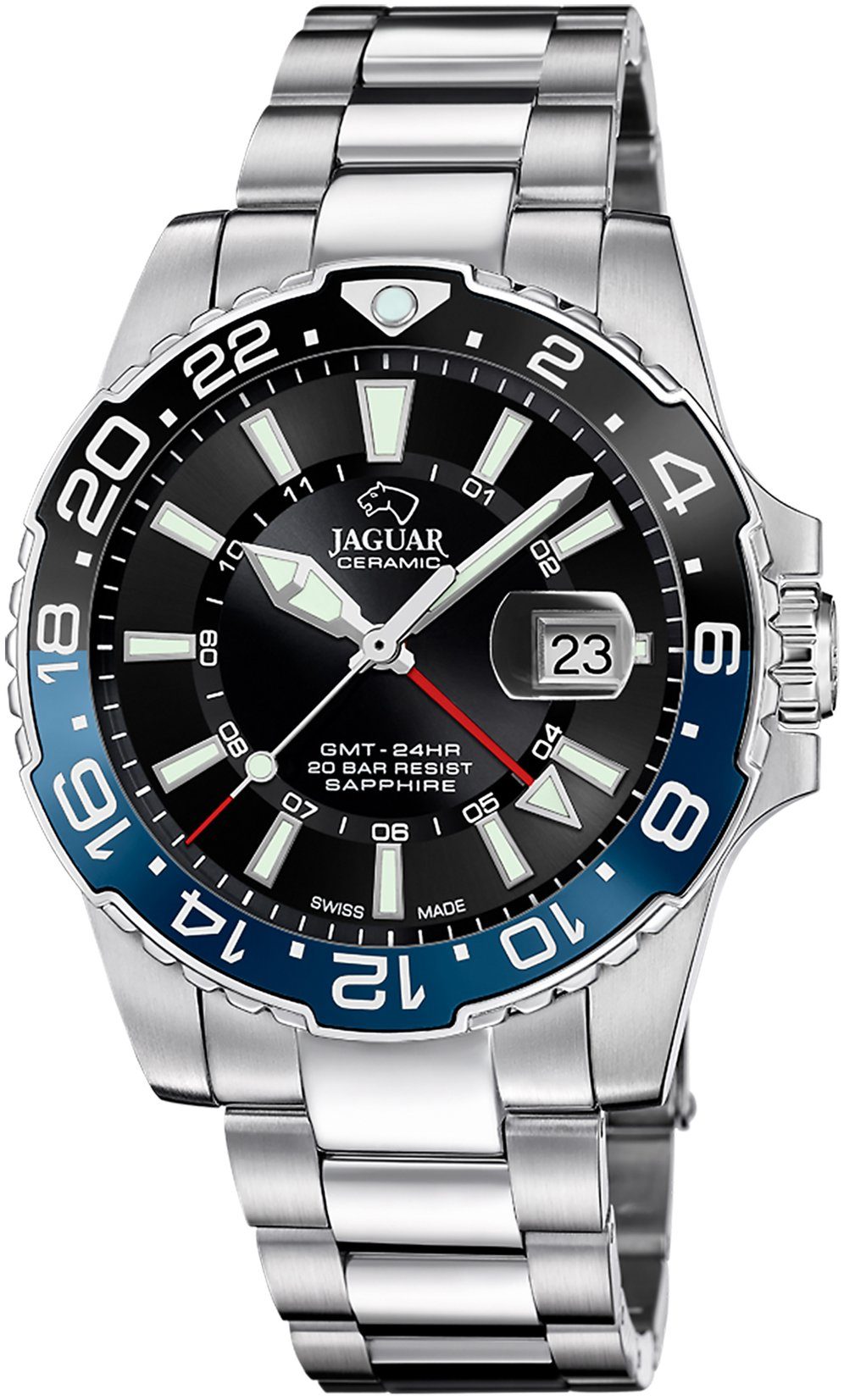 Quarzuhr Executive Ceramic GMT J1011/4