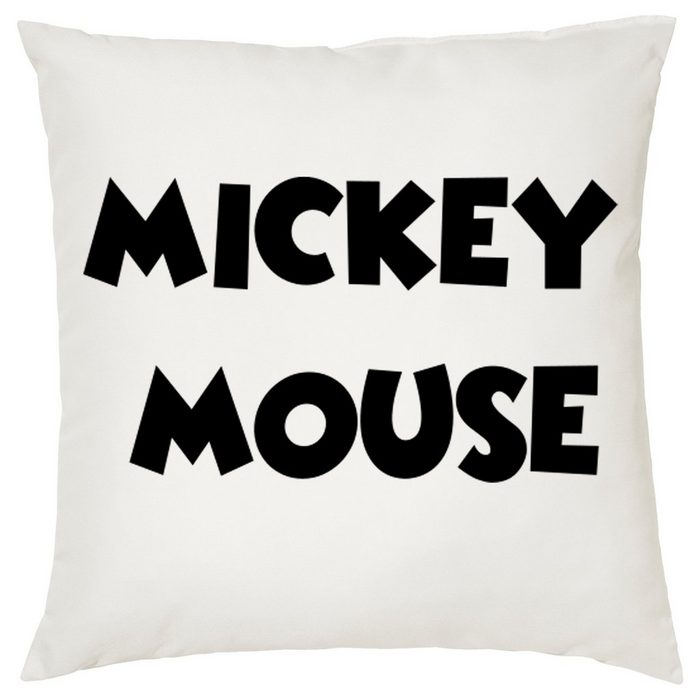 Blondie & Brownie Dekokissen Mickey Mouse Brust Minnie Cartoon Zeichentrick Maus