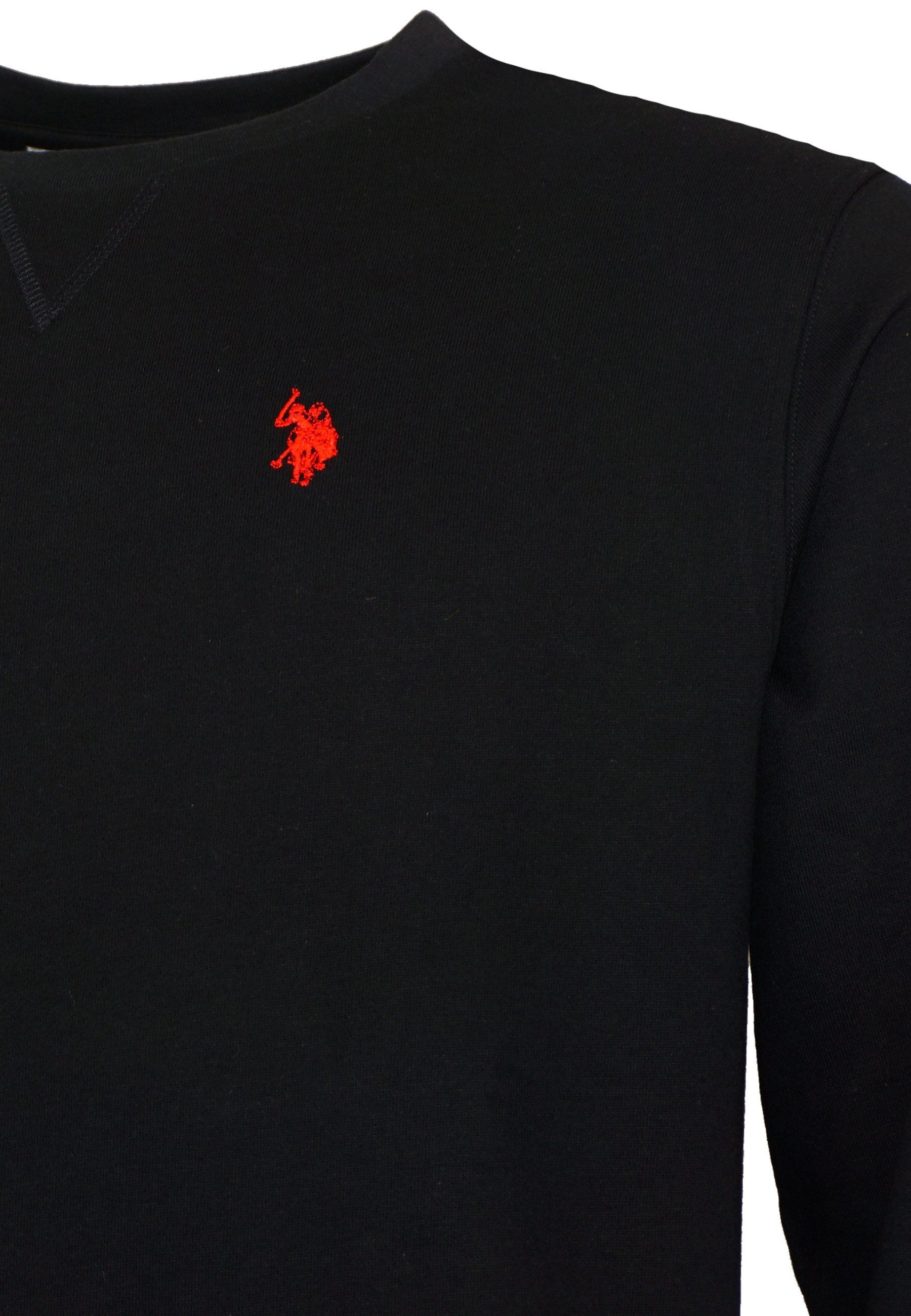 U.S. Polo Assn. Sweatshirt Pullover Rundhals Sweatshirt (1-tlg) – Bild 4 von 5