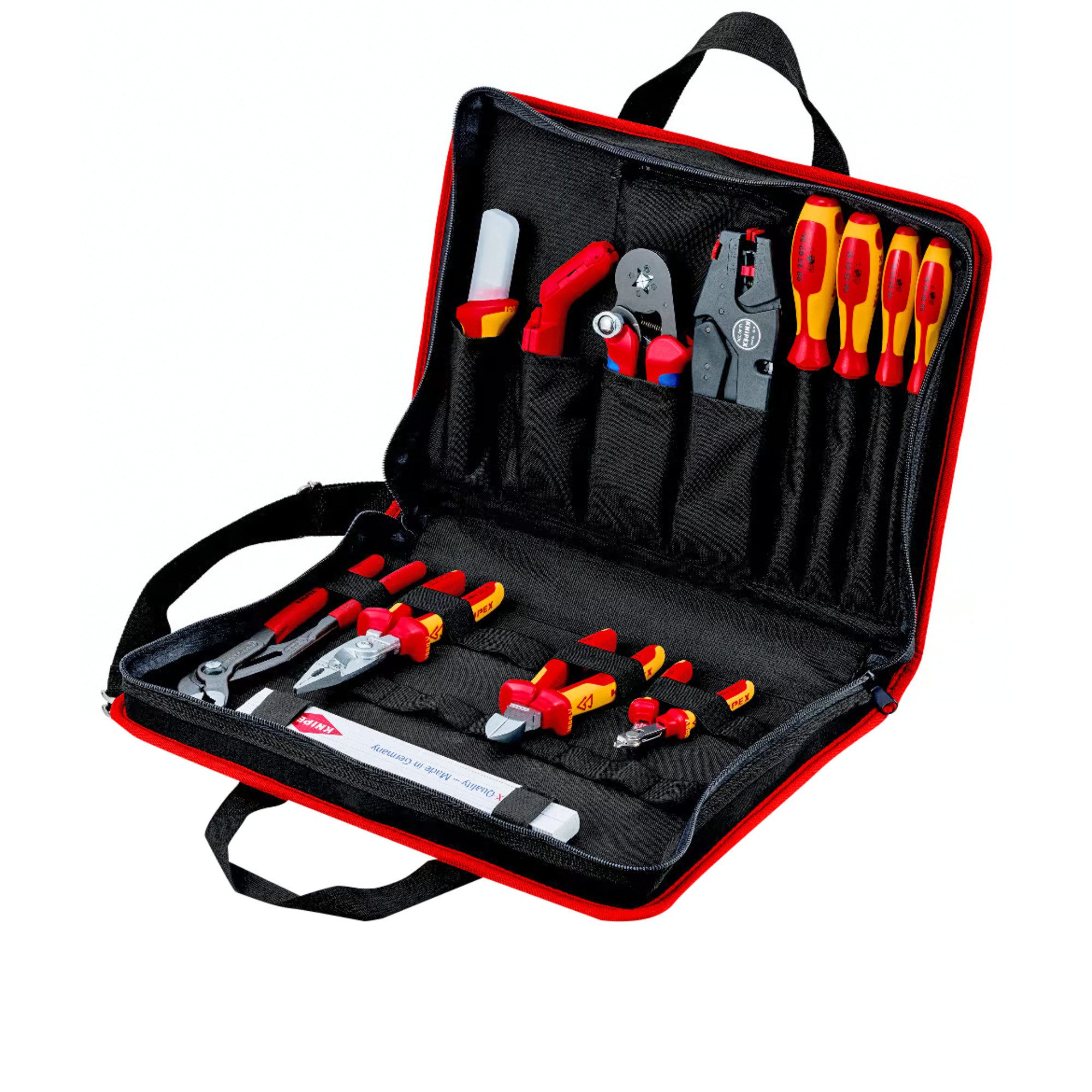 Knipex Инструментset KNIPEX Инструментtasche "Kompakt" Elektro, (14-tlg)