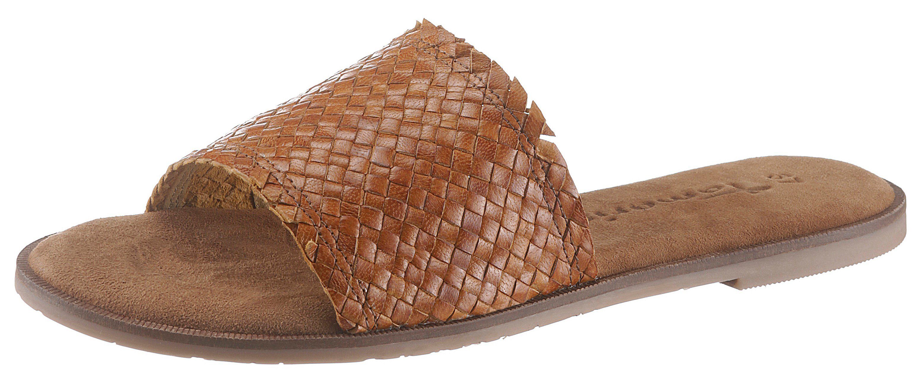 Tamaris »Crusy« Pantolette mit geflochtener Bandage, schmale Tamaris »Crusy« Pantolette mit breiter Bandage | OTTO