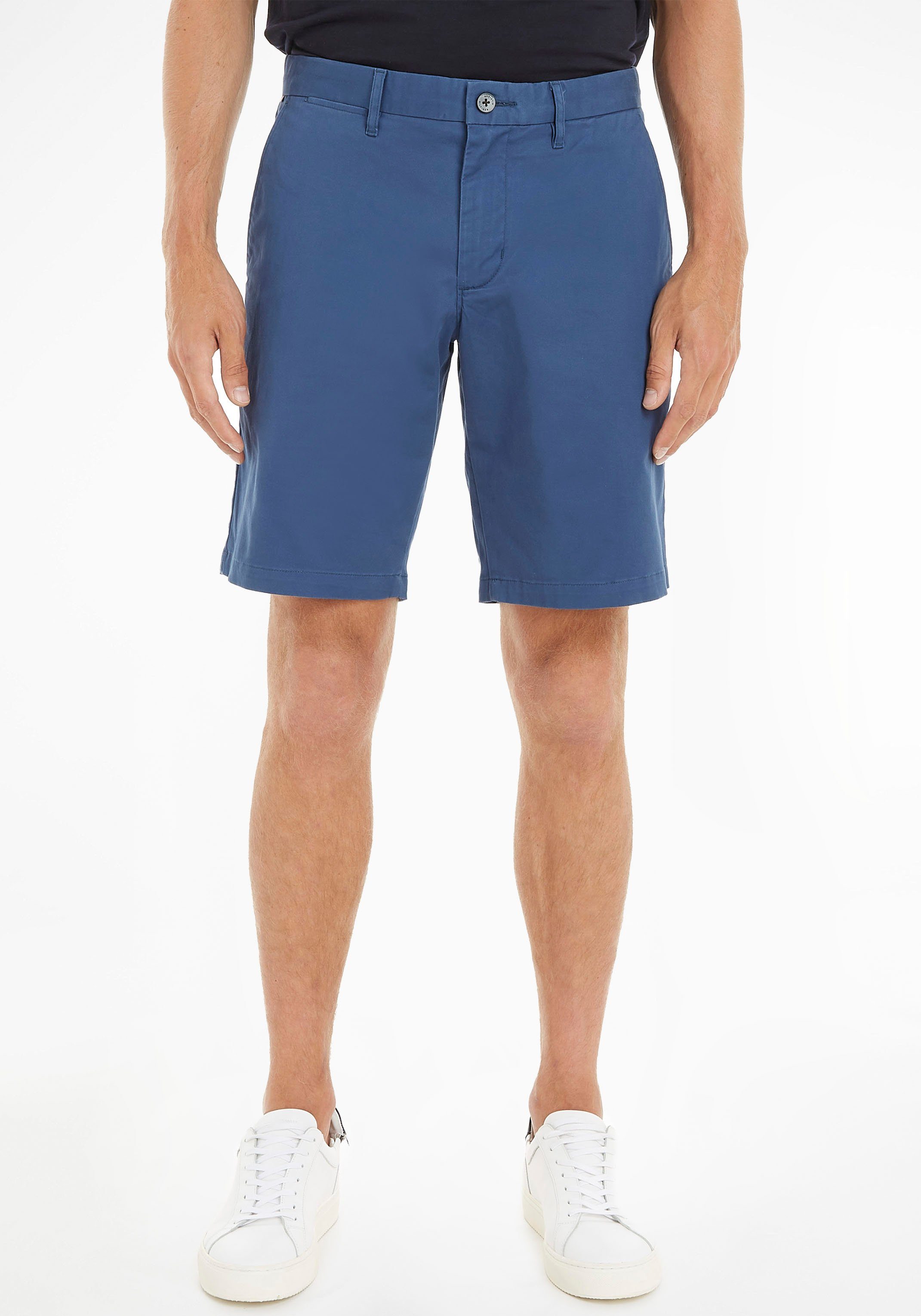 Tommy Hilfiger Chinoshorts BROOKLYN SHORT 1985 in klassischem Design Aegean Sea | Shorts