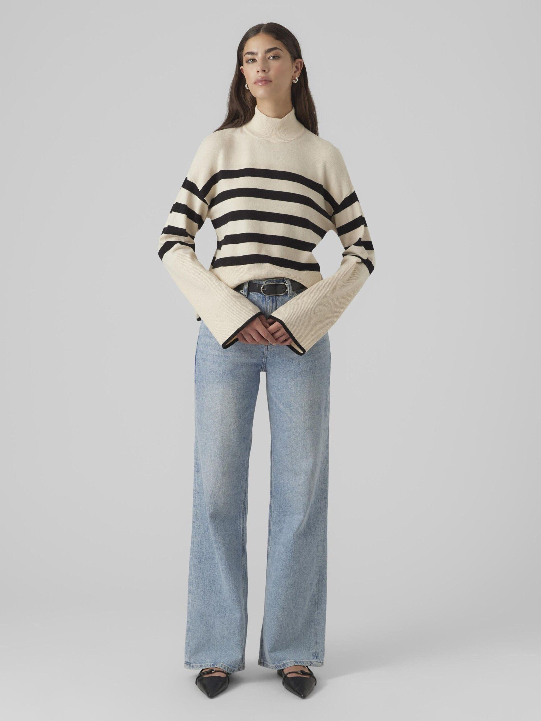 Vero Moda Strickpullover Happiness (1-tlg) Plain/ohne Details günstig online kaufen