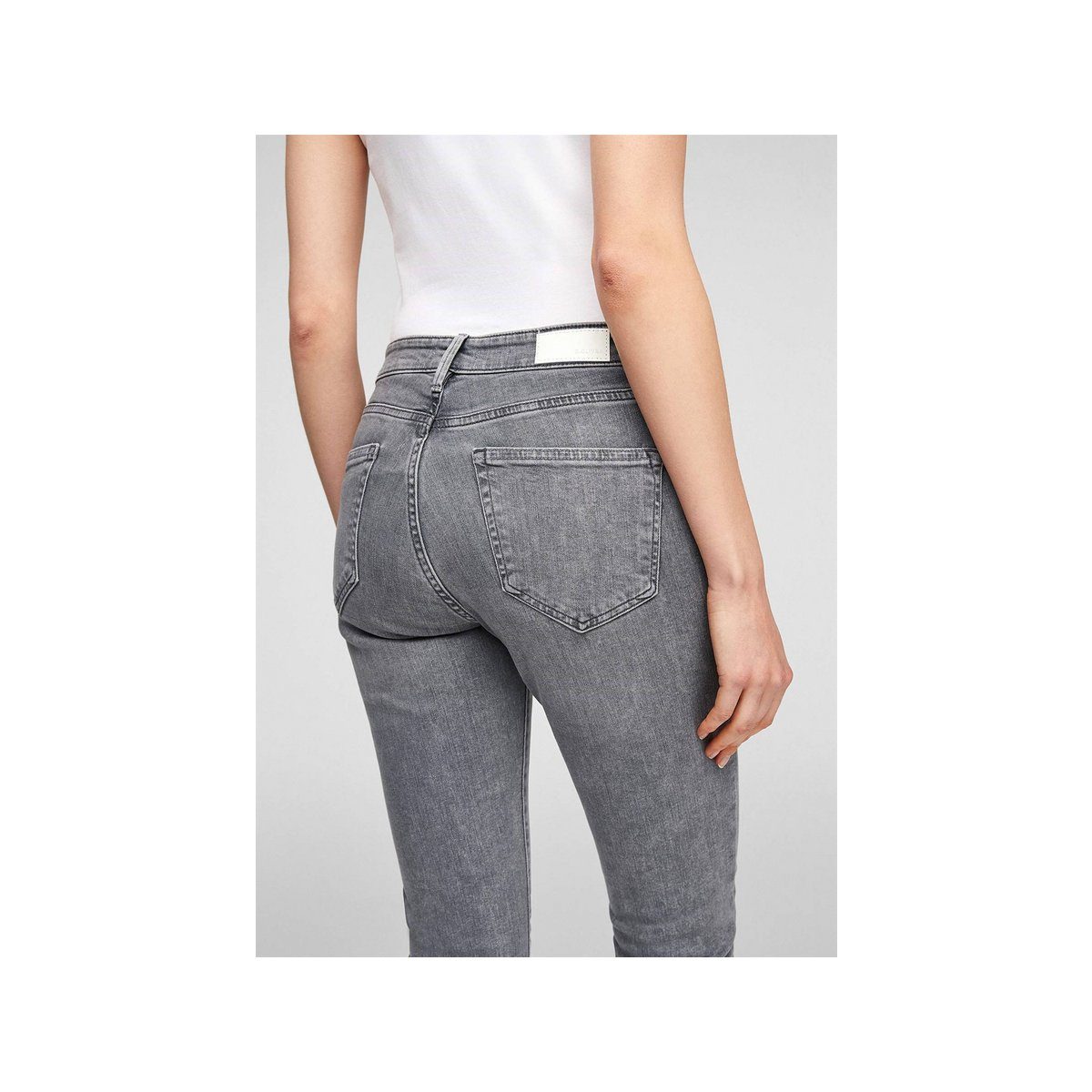s.Oliver regular Regular-fit-Jeans (1-tlg) grau
