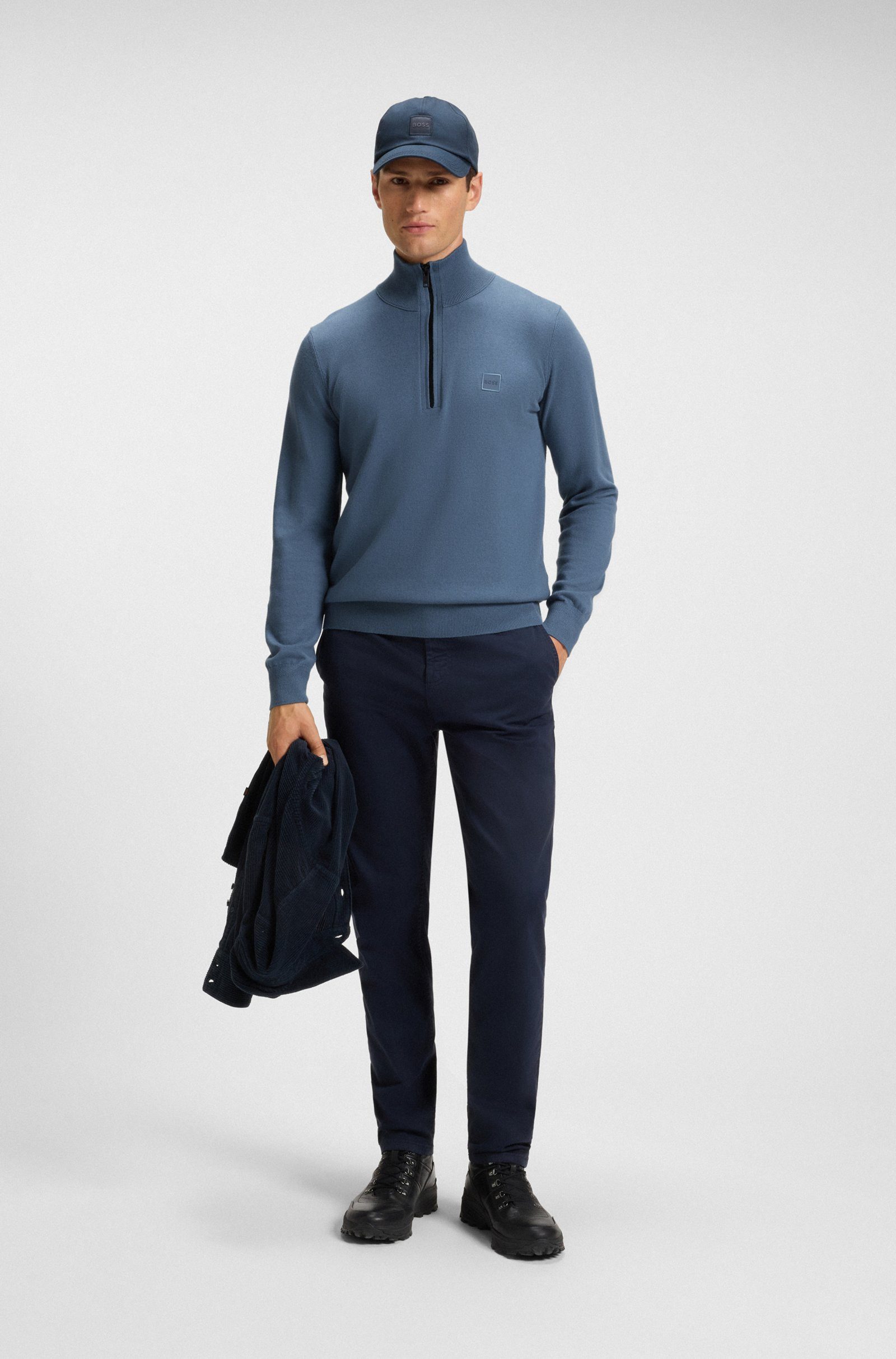 BOSS ORANGE Strickpullover Kanobix (1-tlg)