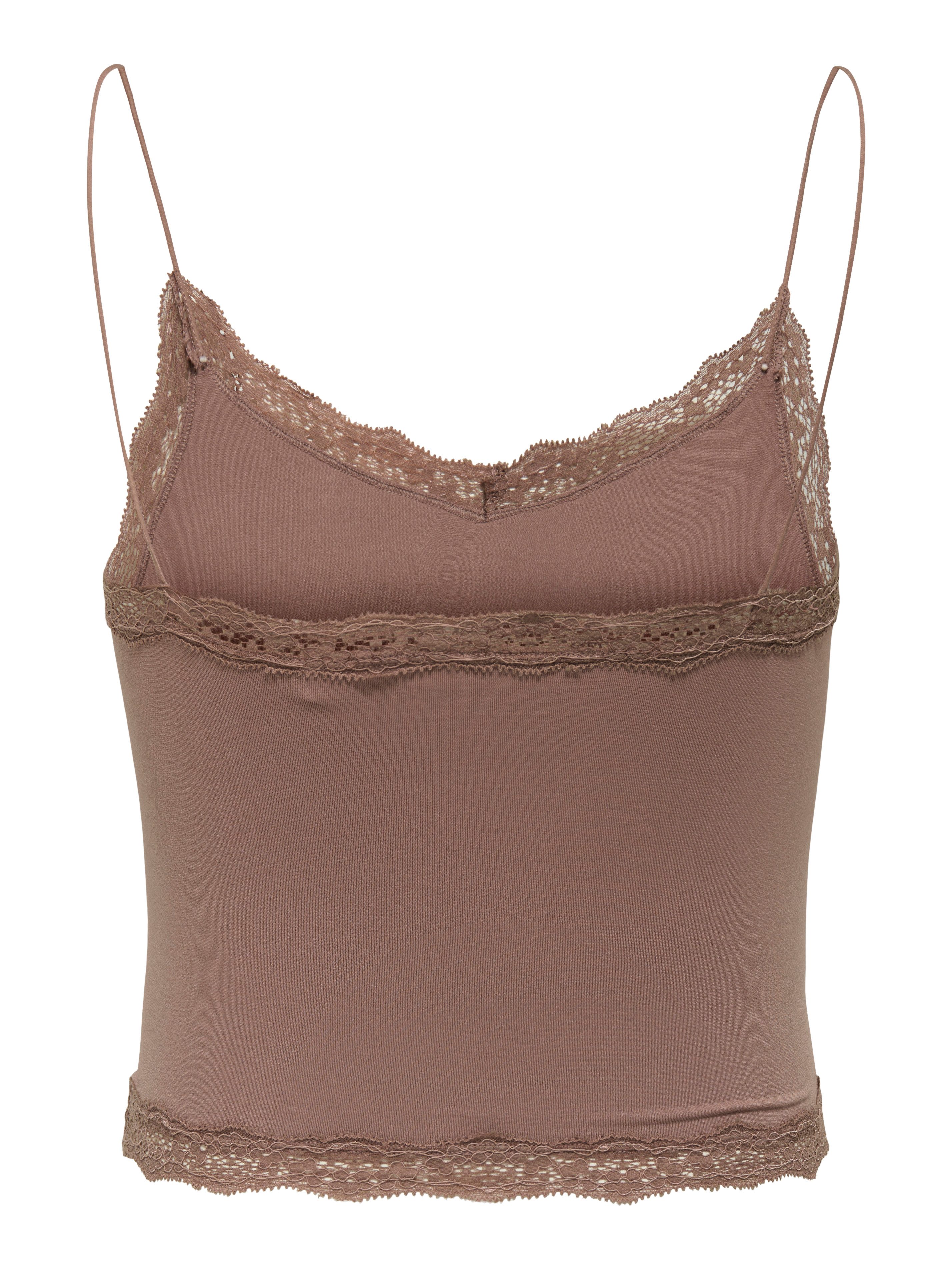 ONLY Spitzentop ONLVICKY LACE SEAMLESS CROPPED günstig online kaufen