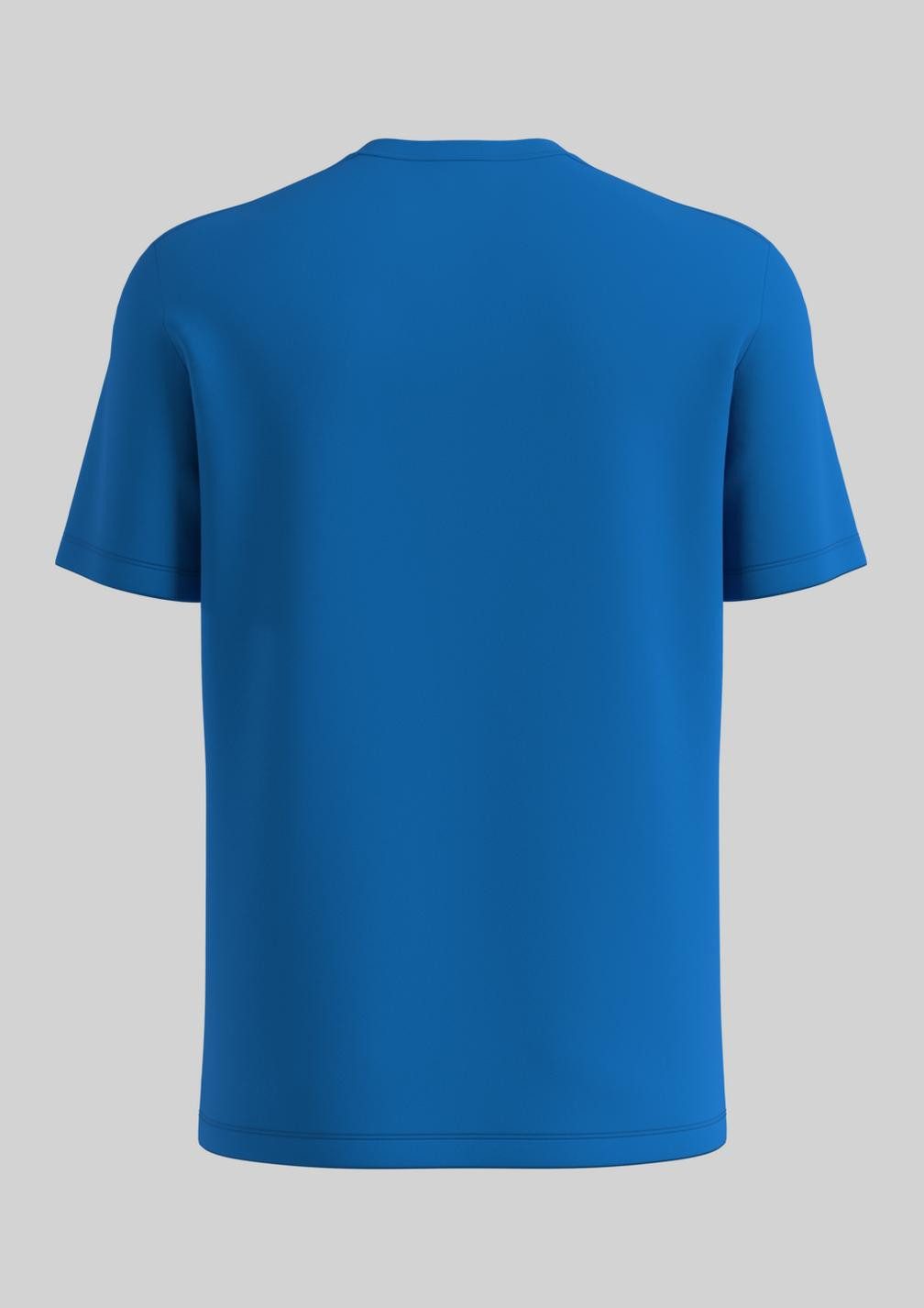 s.Oliver T-Shirt T-Shirt V-Ausschnitt, kurzarm, Baumwolle, einfarbig – Bild 2 von 3