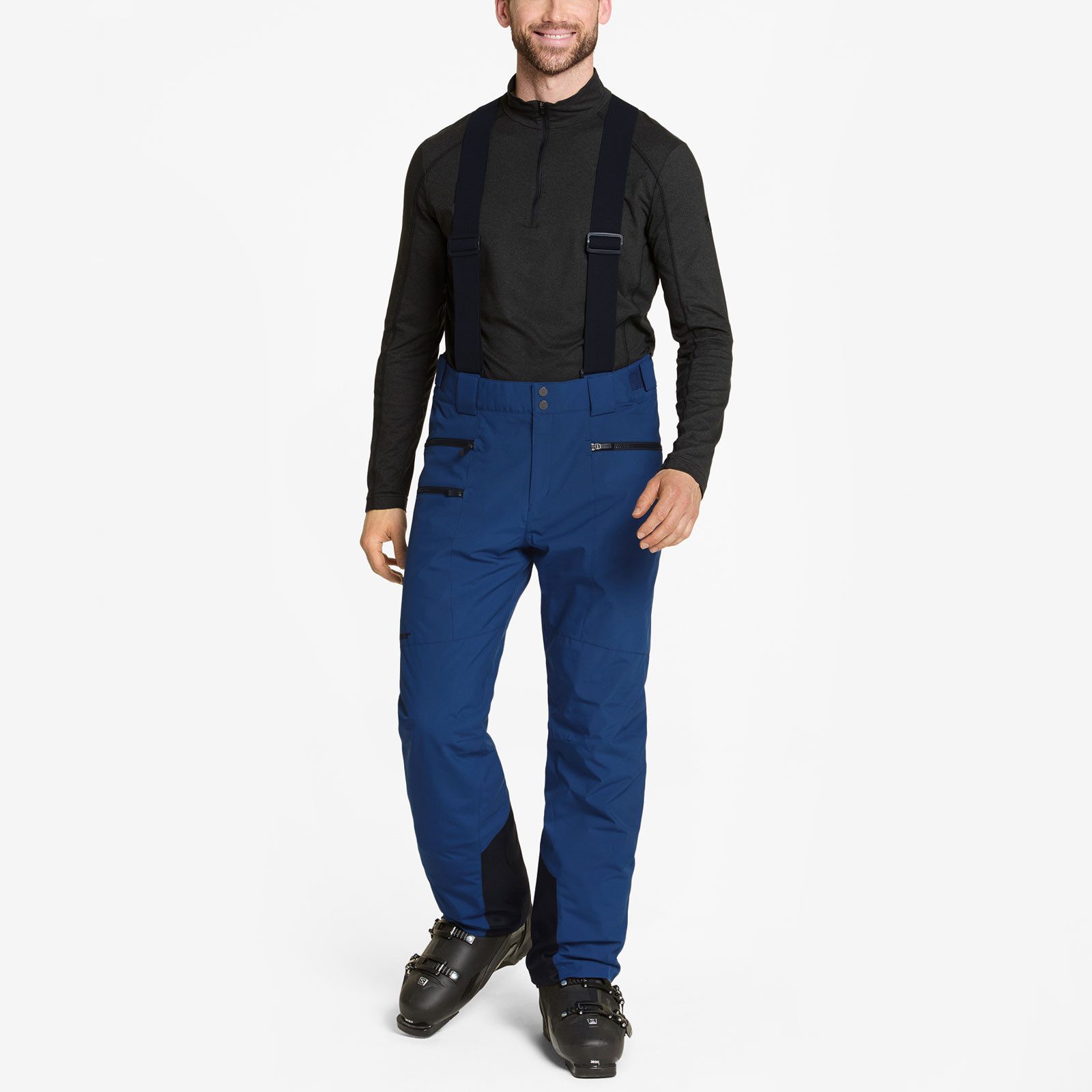 Ziener Skihose Skihose Tronador Man mit abnehmbaren Hosenträgern
