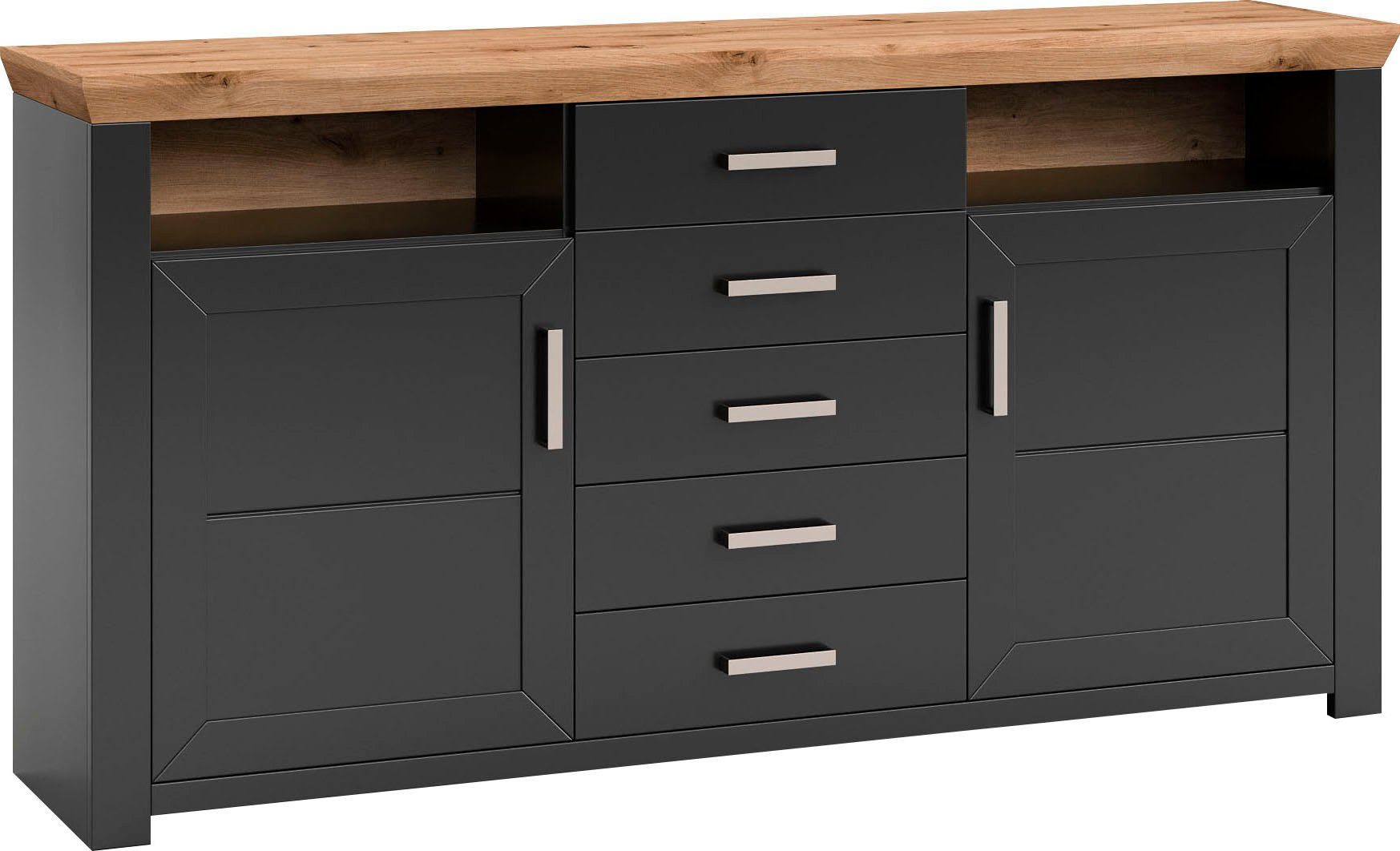 set one by Musterring Sideboard York, Typ 55, mit viel Stauraum, im Landhau günstig online kaufen