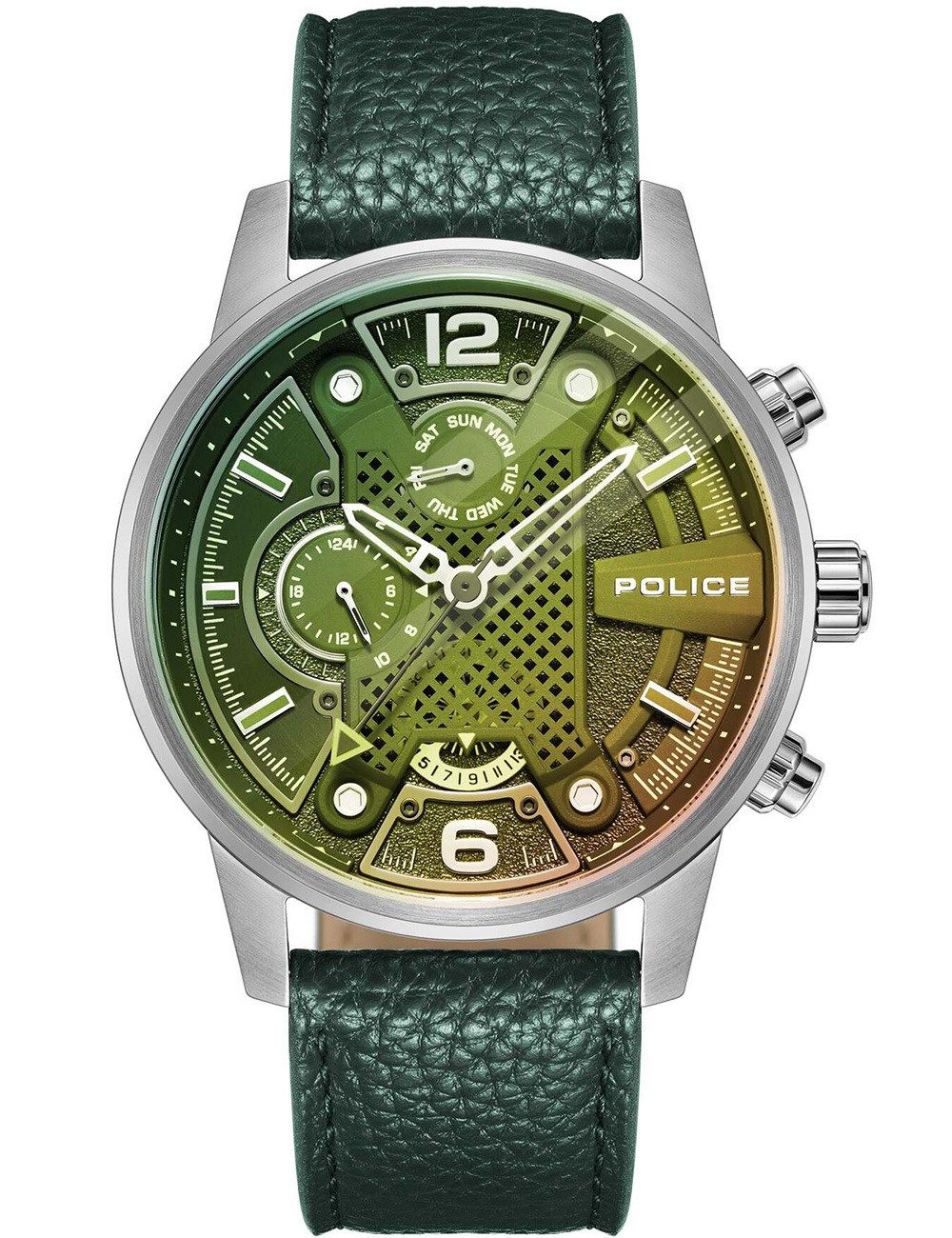 Police Quarzuhr Police PEWJF2203307 Herrenuhr Lanshu 48mm 5ATM Police PEWJF günstig online kaufen