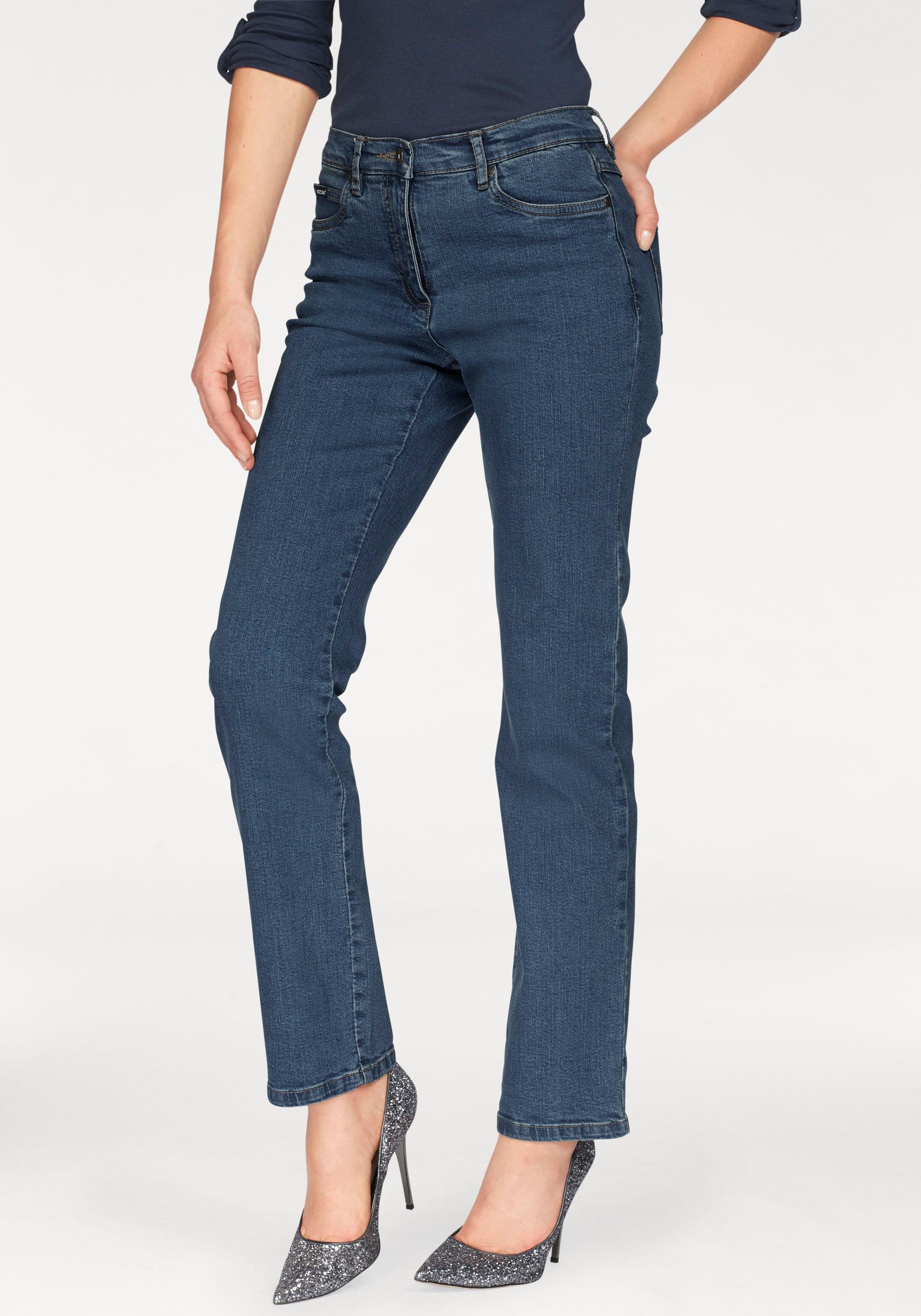 Jeans blue-stone High Waist Gerade Annett Arizona