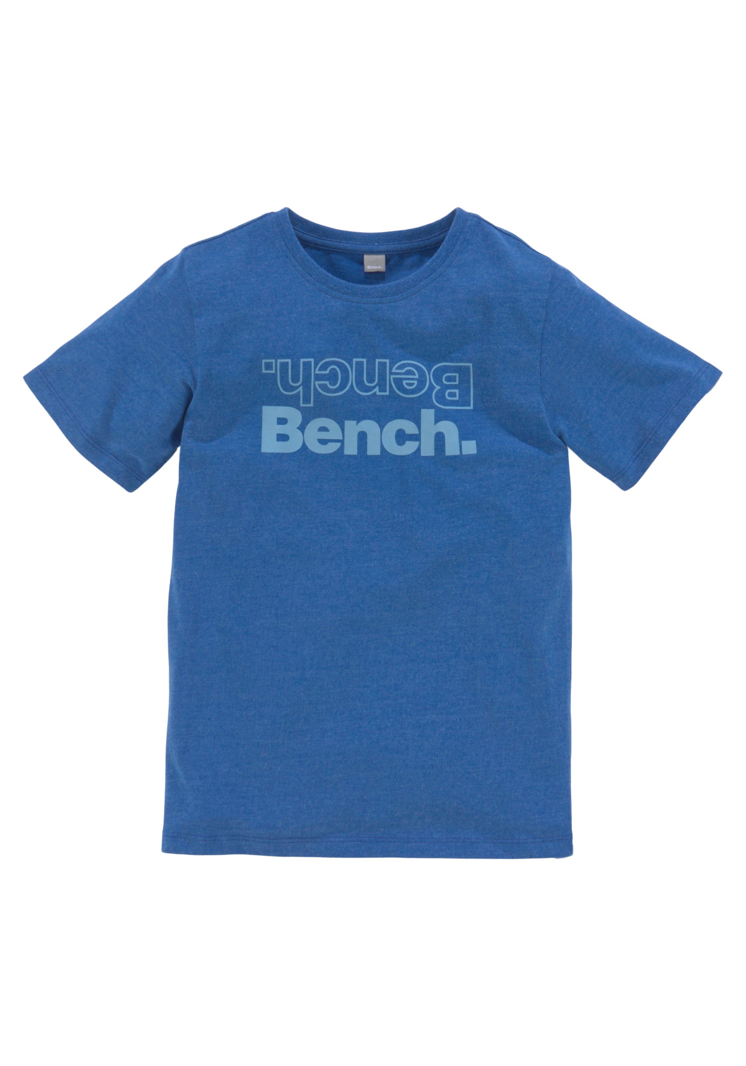 mit Bench. coolem Brustdruck T-Shirt