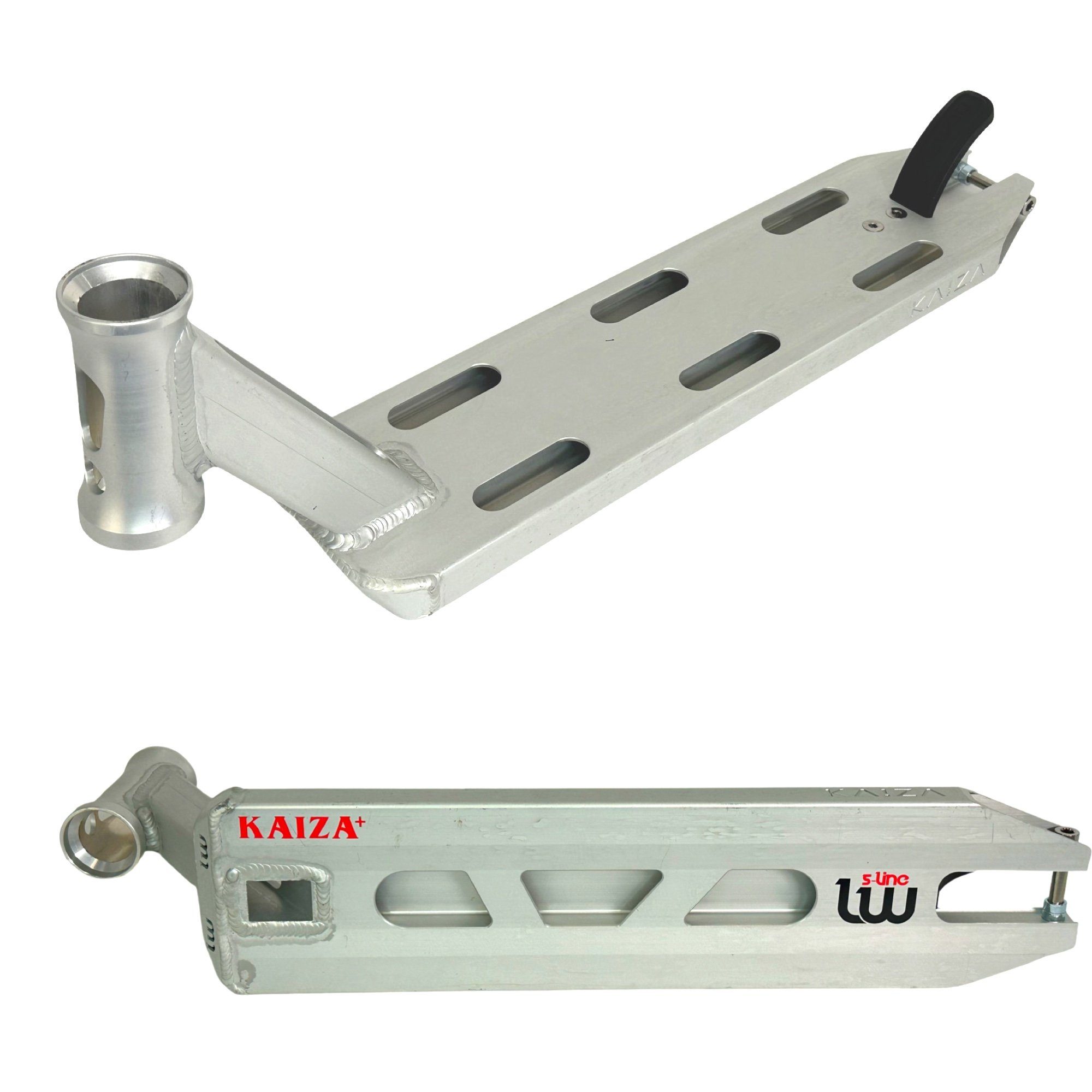 Longway Scooters Stuntscooter Longway Kaiza V4 Stunt-Scooter Deck 480mm 1085g Raw