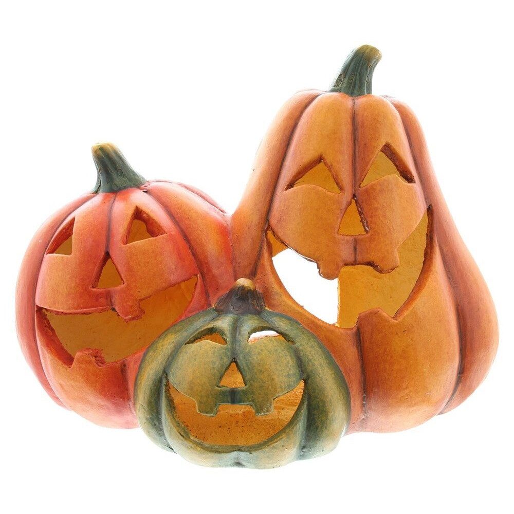 Home-trends24.de Dekofigur Kürbis Trio Herbst Deko günstig online kaufen