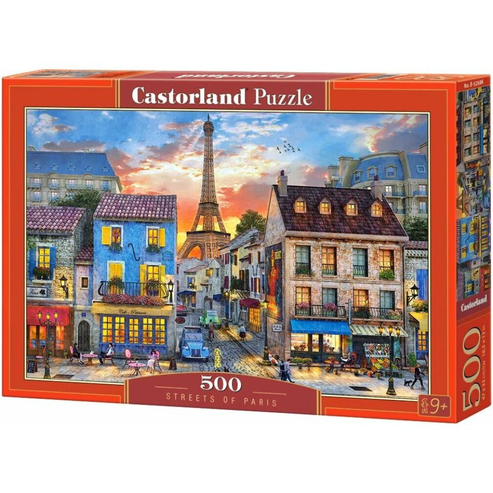 Castorland Puzzle Puzzle Pariser Straße 500 Teile, Puzzleteile
