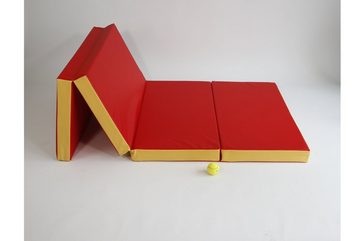 NiroSport Weichbodenmatte Turnmatte Klappmatte Gymnastikmatte 200 x 100 x 8 cm Fitness (1er-Pack), abwaschbar, robust